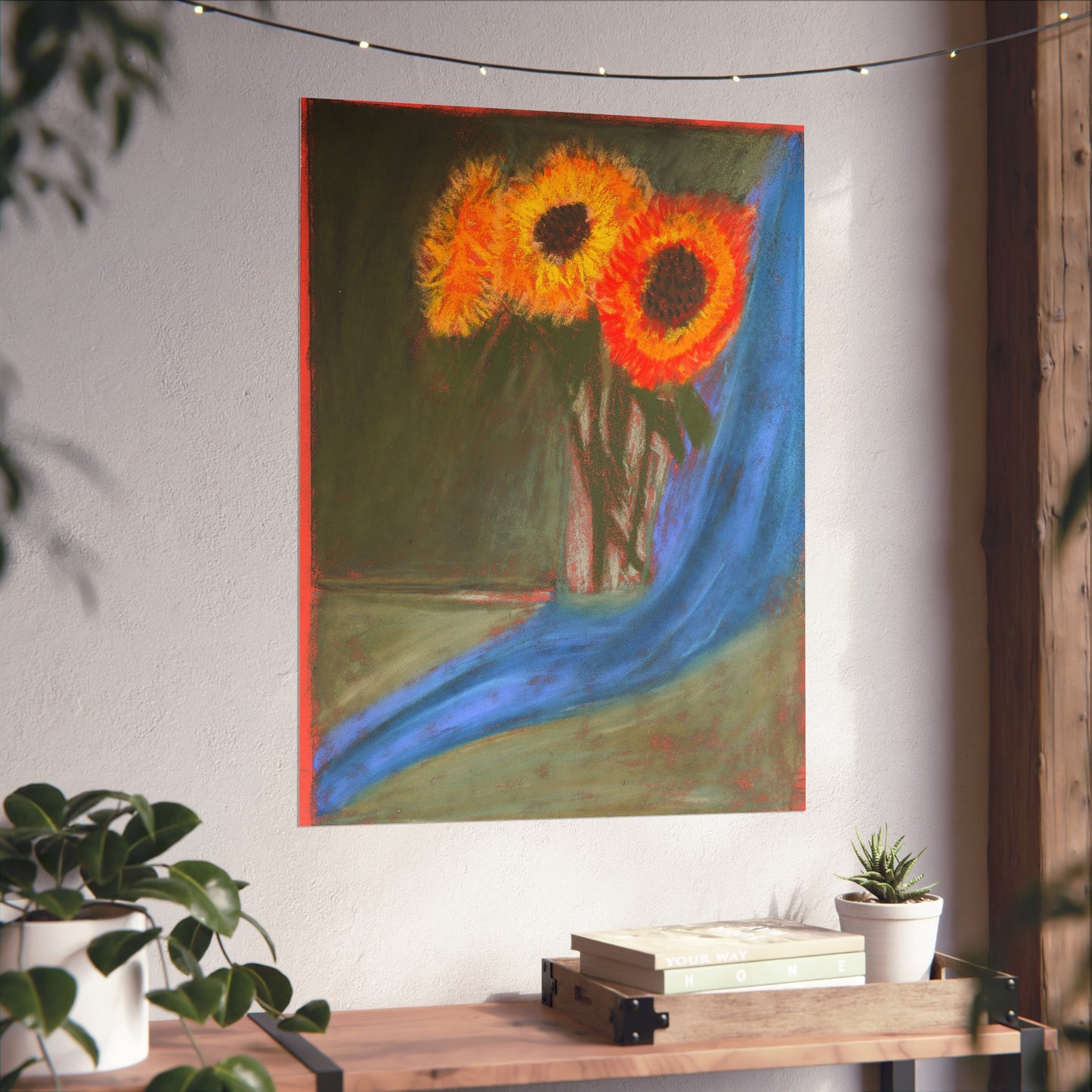 Still Life Sunflowers Giclée Fine Art Print