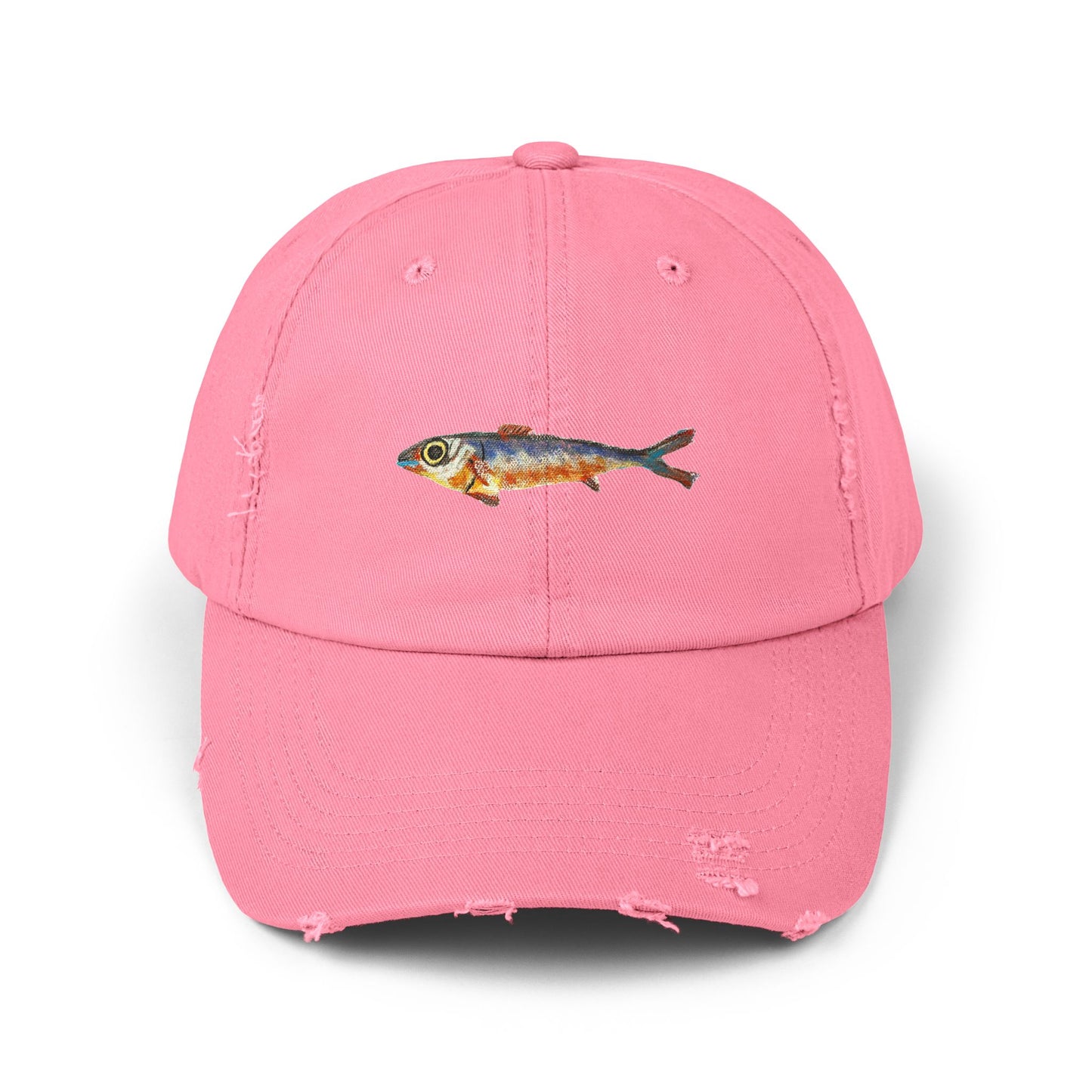 One Fish Unisex Distressed Cap