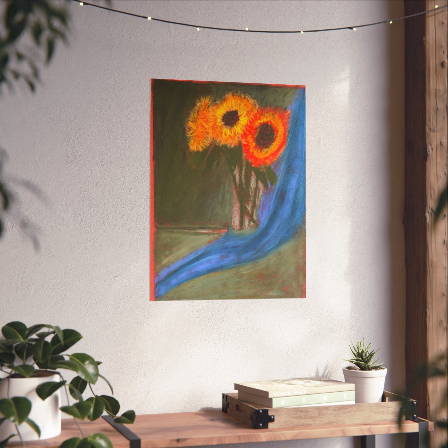 Still Life Sunflowers Giclée Fine Art Print