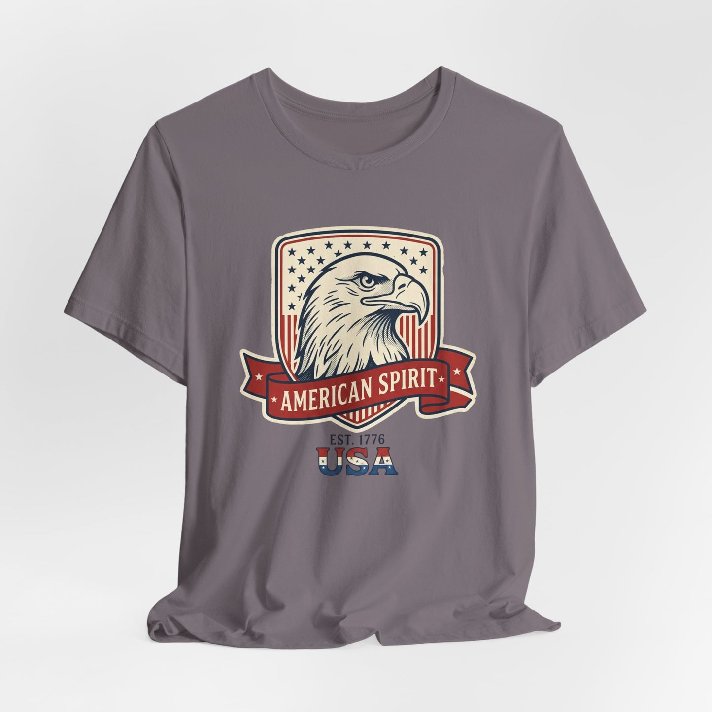 American Spirit Eagle Tee | Vintage Americana 4th of July Patriotic Shirt
