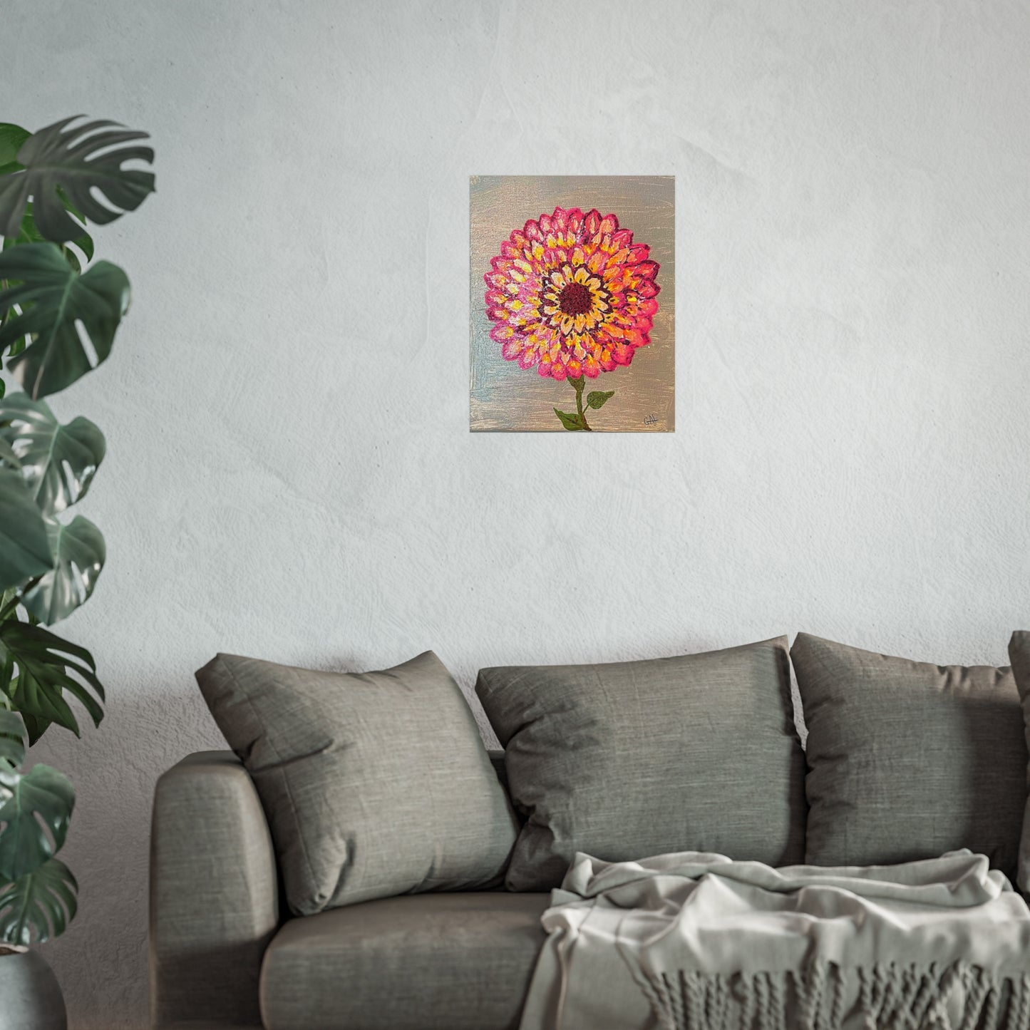 Zinnia Giclée Fine Art Print