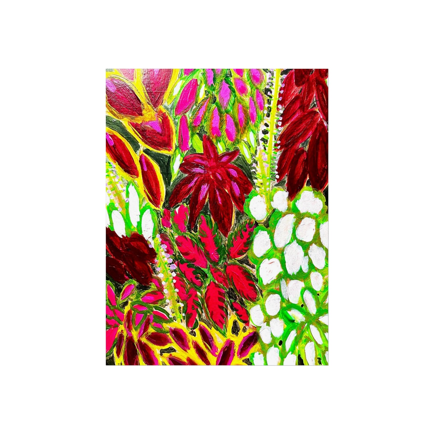 Coleus Pattern Giclée Fine Art Print