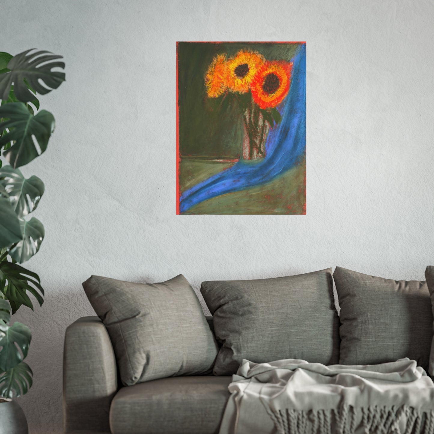 Still Life Sunflowers Giclée Fine Art Print