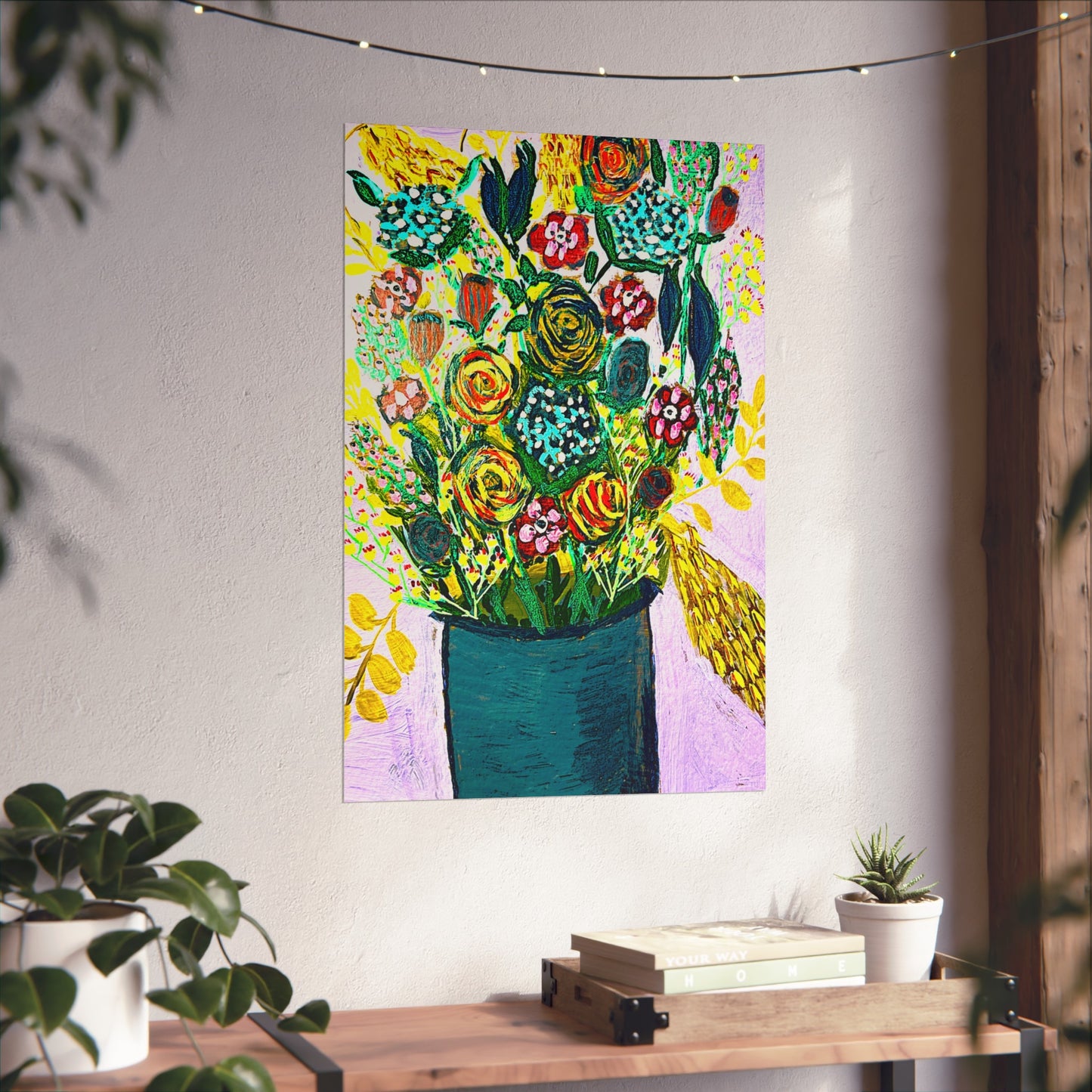 Vibrant Bouqet Giclée Fine Art Print