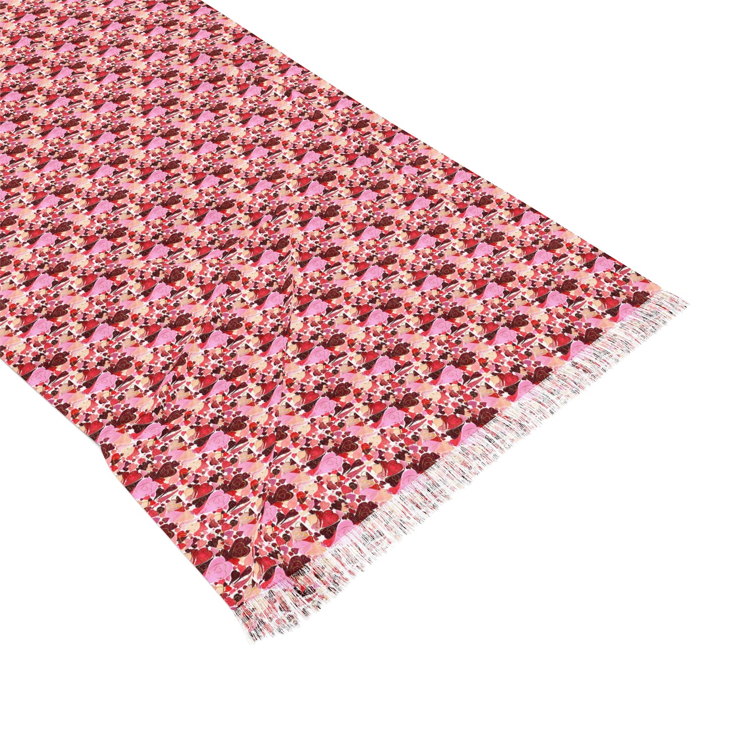 Valentine Pattern Light Scarf