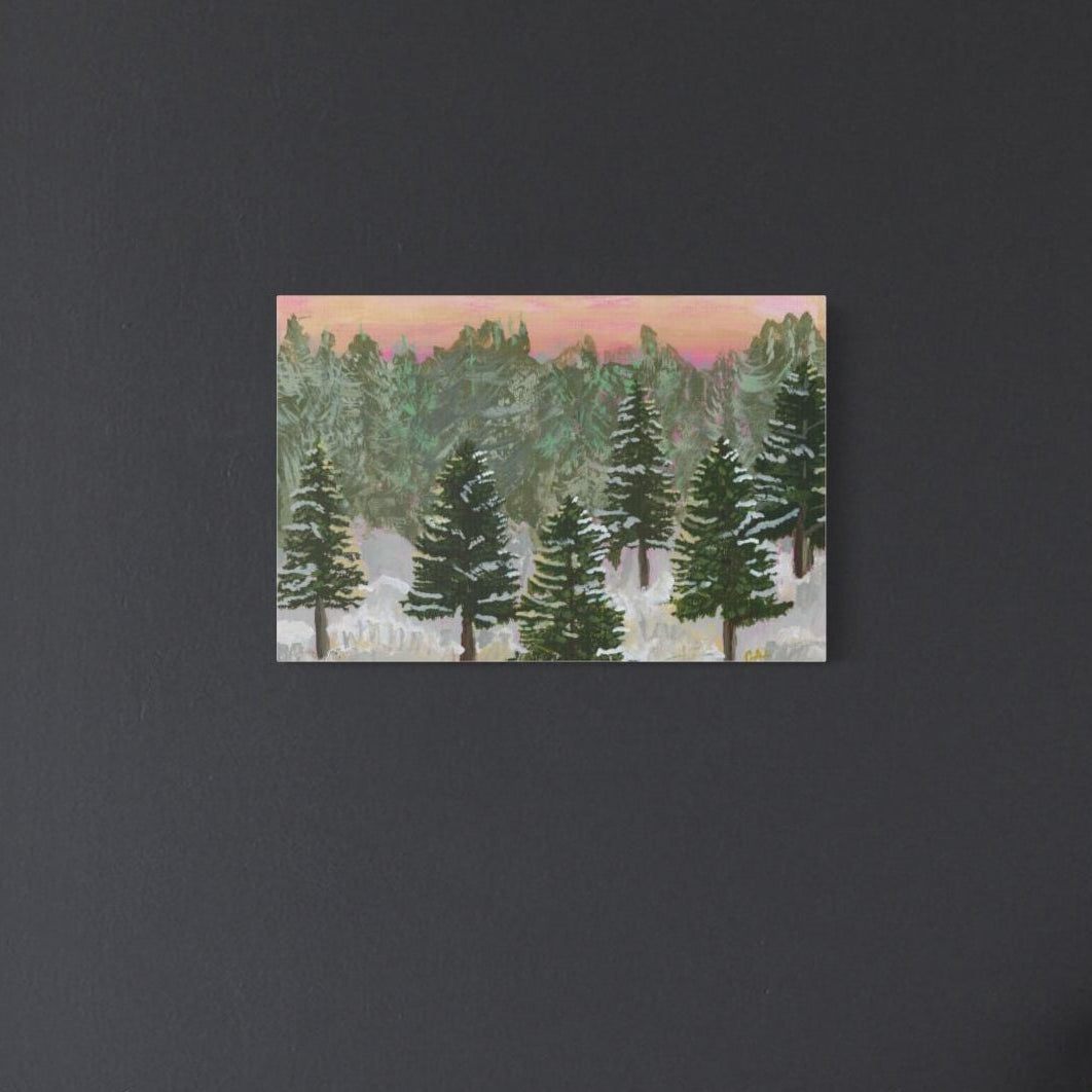 Winter Forest Canvas Print