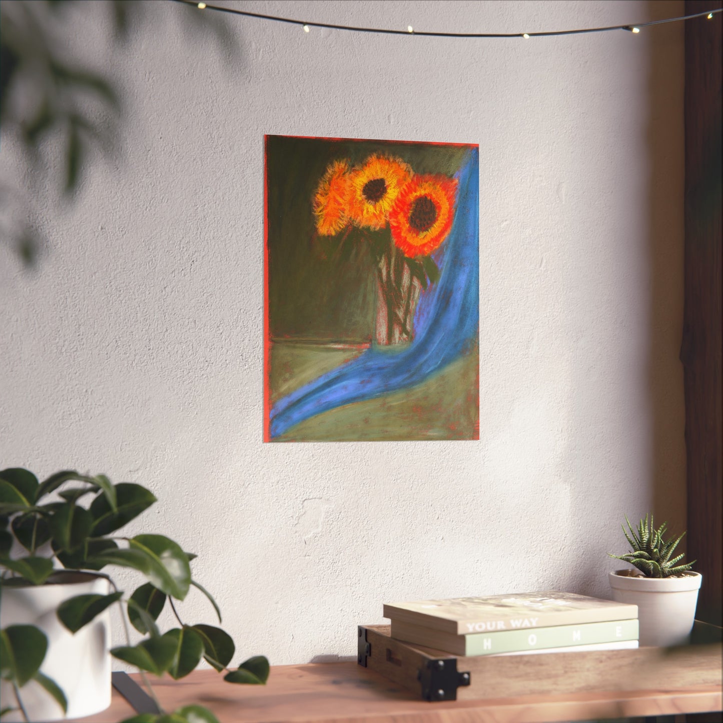 Still Life Sunflowers Giclée Fine Art Print