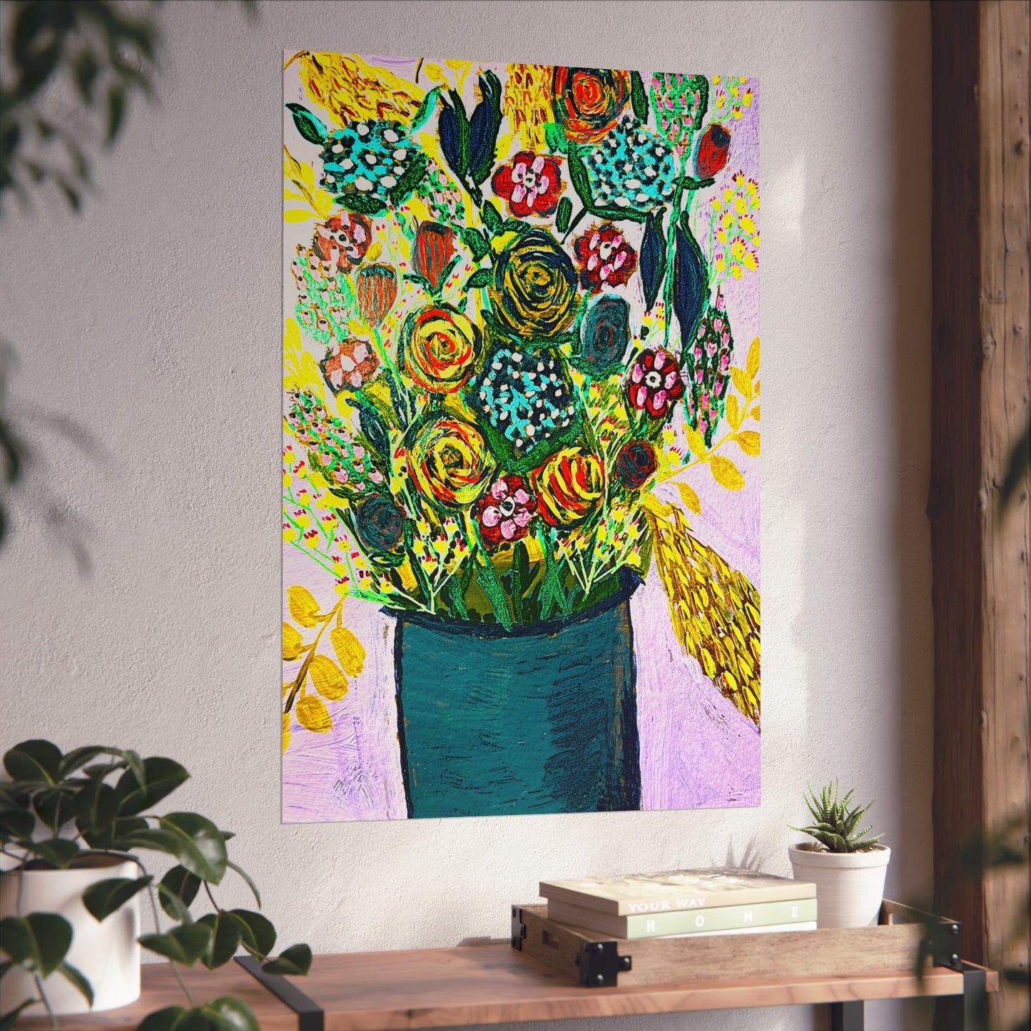 Vibrant Bouqet Giclée Fine Art Print