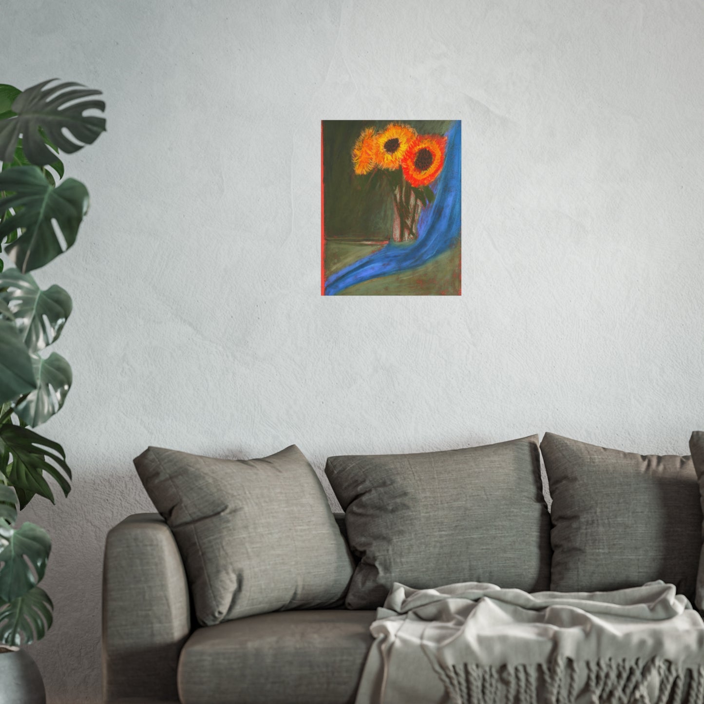 Still Life Sunflowers Giclée Fine Art Print