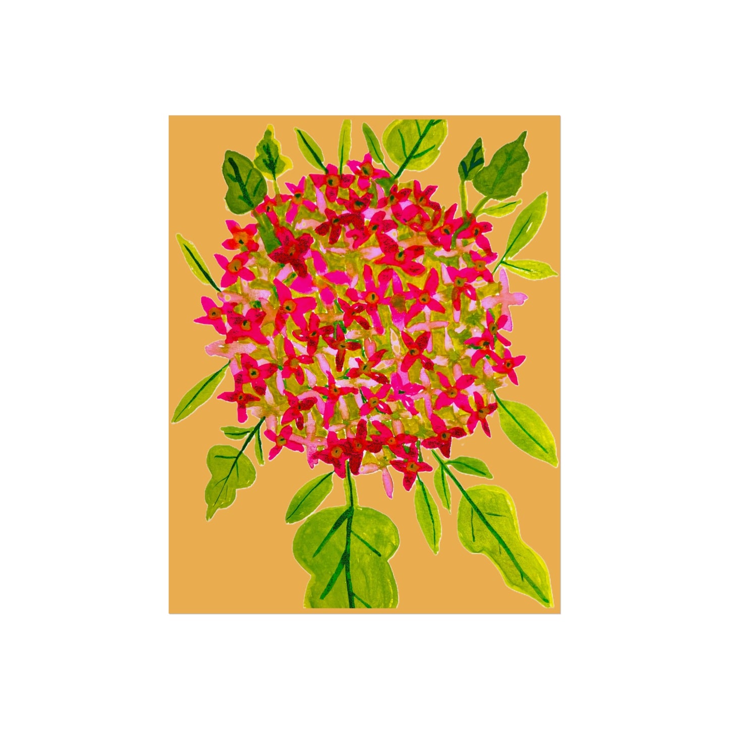 Hydrangea Stem Giclée Fine Art Print