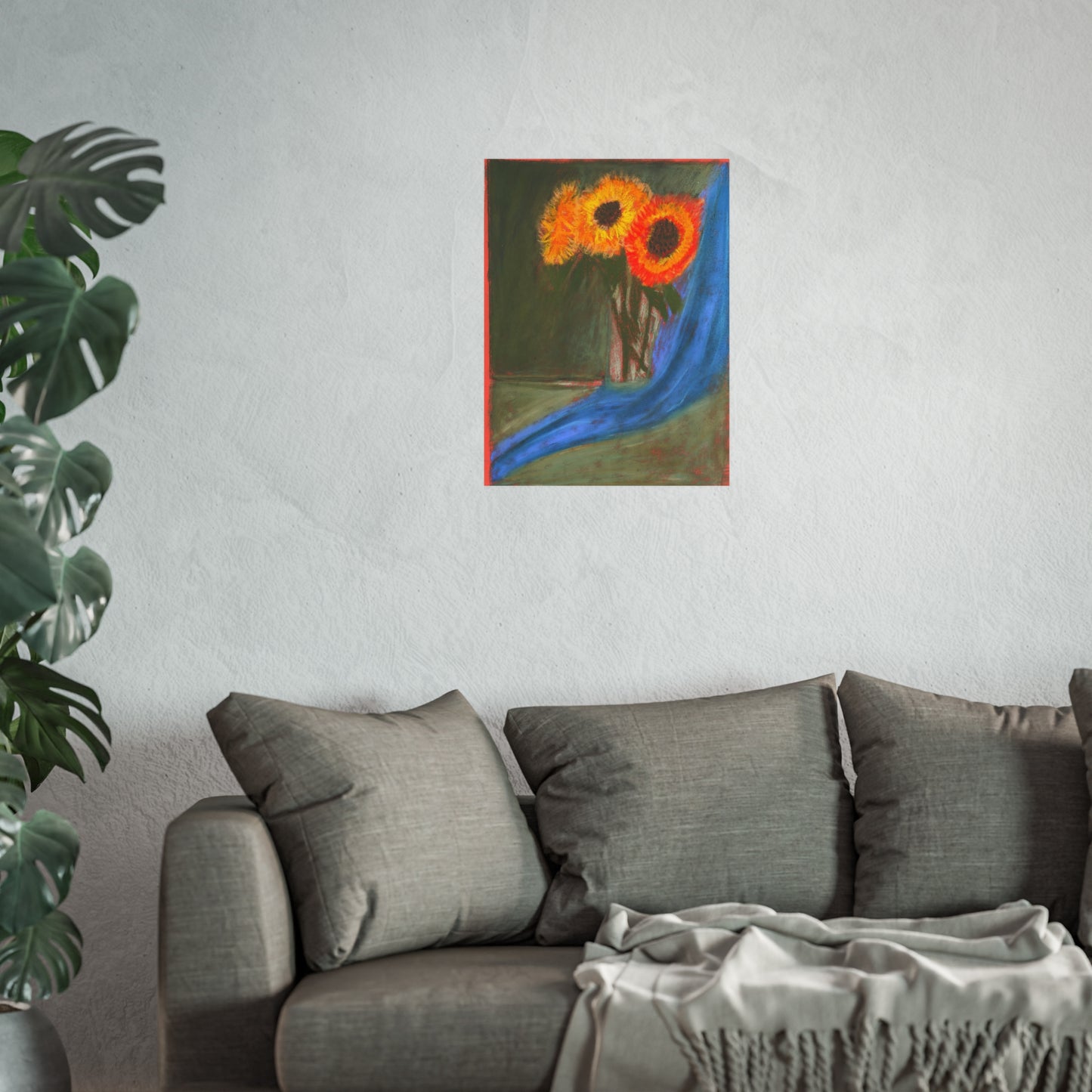 Still Life Sunflowers Giclée Fine Art Print
