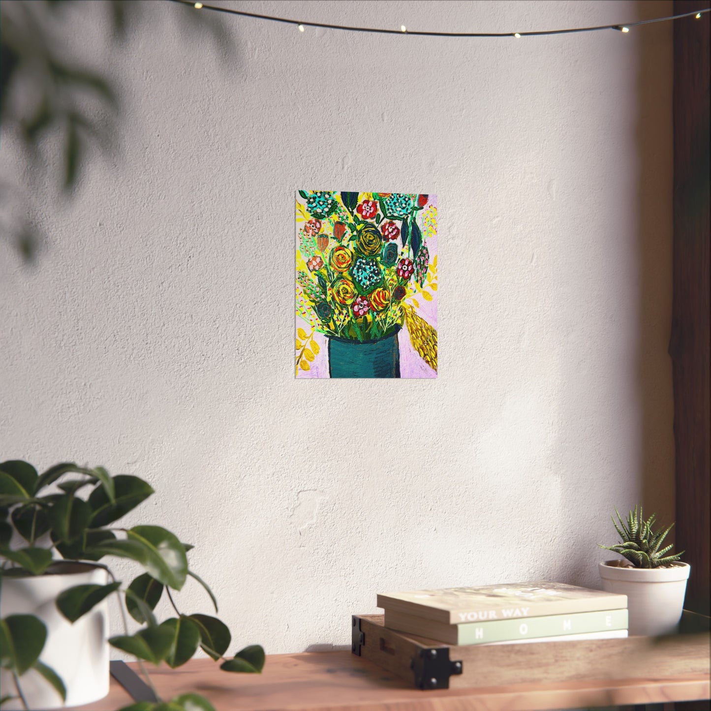 Vibrant Bouqet Giclée Fine Art Print