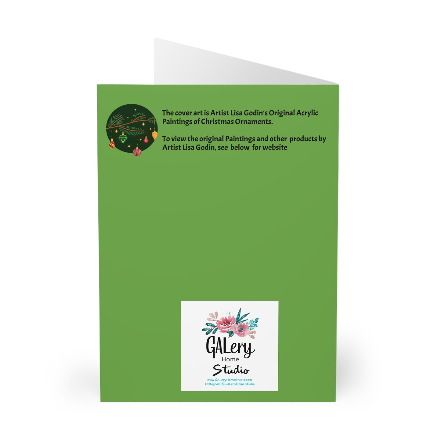Ornament Christmas Cards (5 Pack)