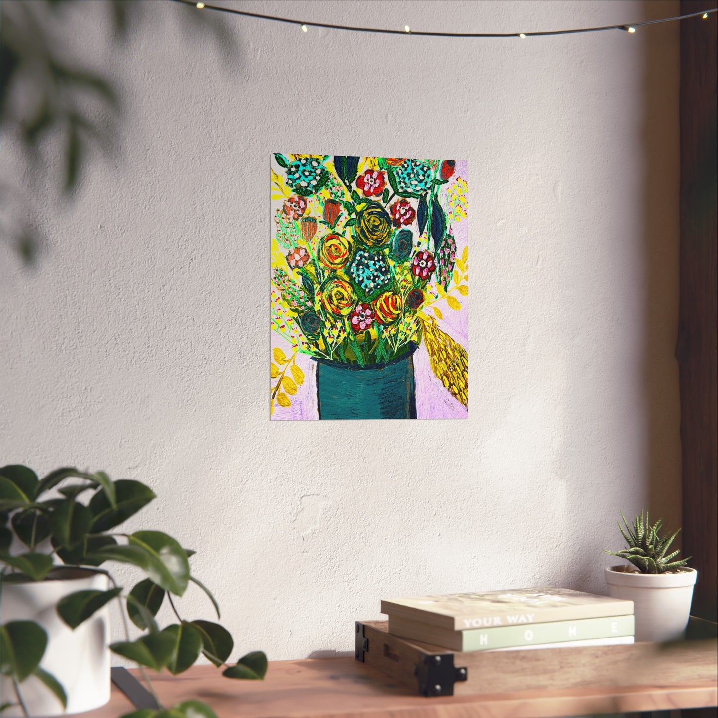 Vibrant Bouqet Giclée Fine Art Print