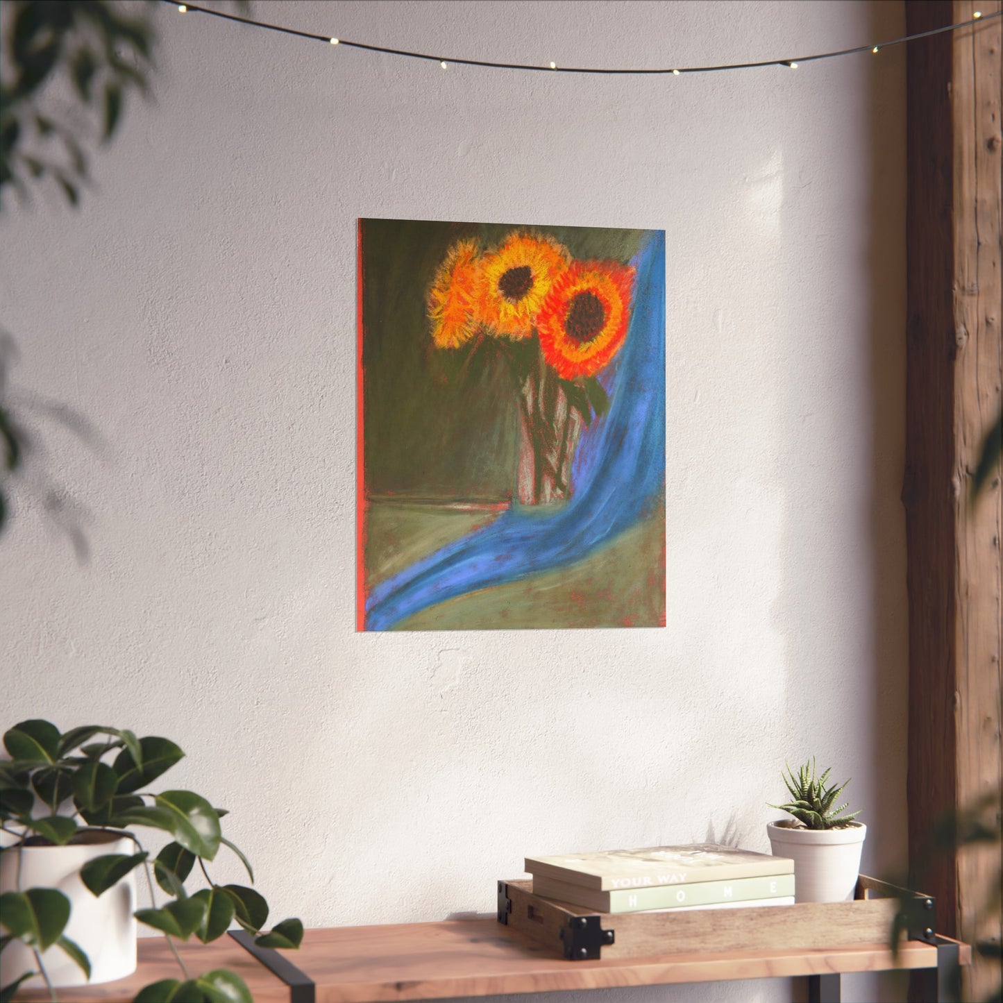Still Life Sunflowers Giclée Fine Art Print