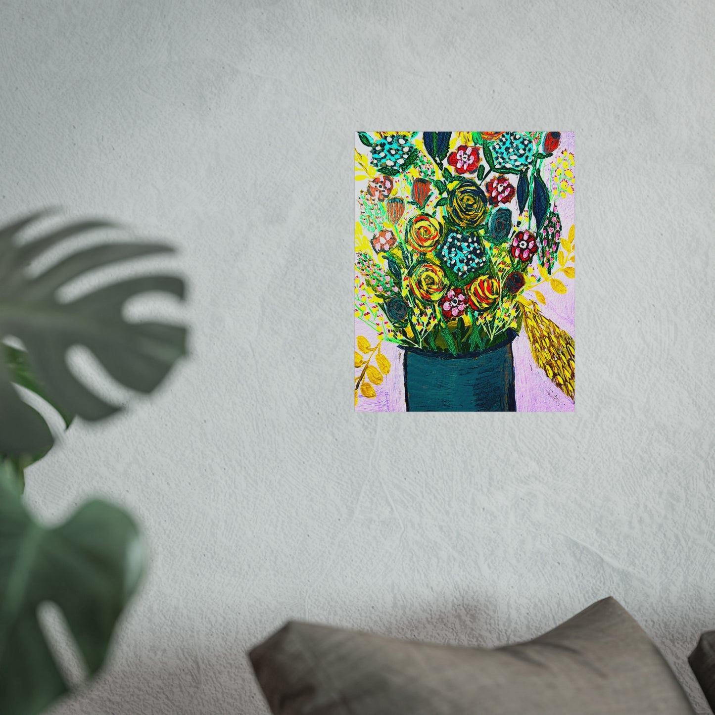 Vibrant Bouqet Giclée Fine Art Print