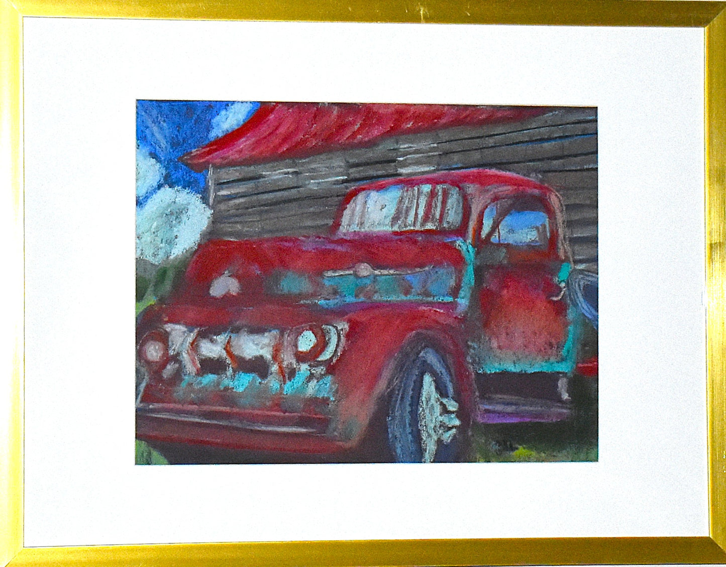 Farm Tough an Original Painting by Lisa Godin