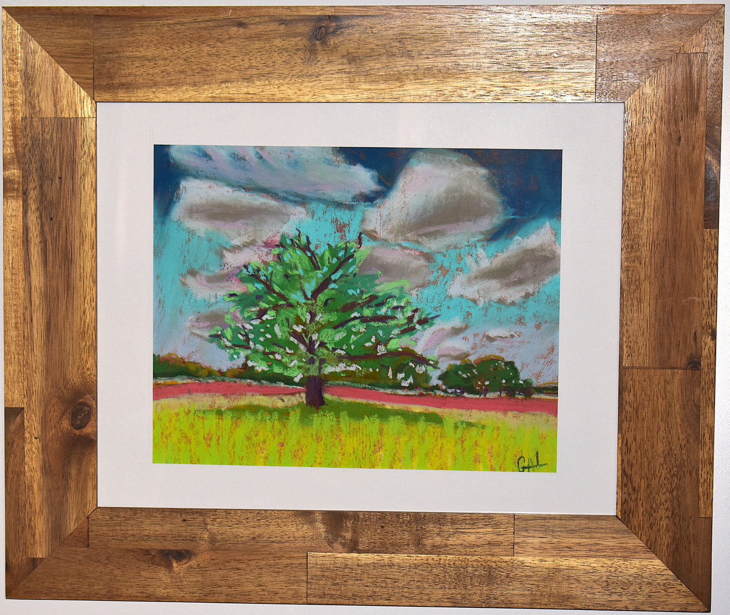 Preening on a Summer Day an Original Painting by Lisa Godin