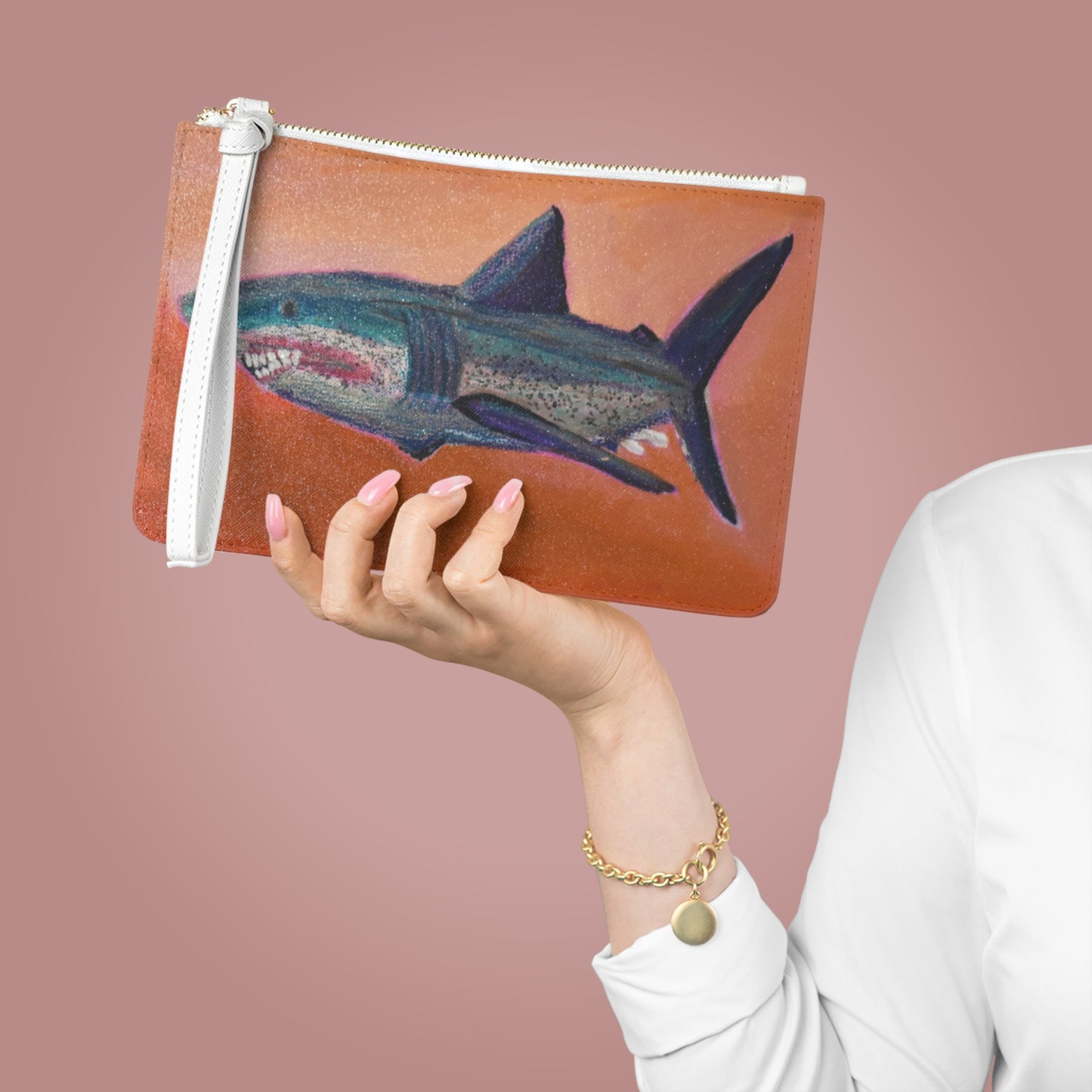Shark Tank Clutch Bag