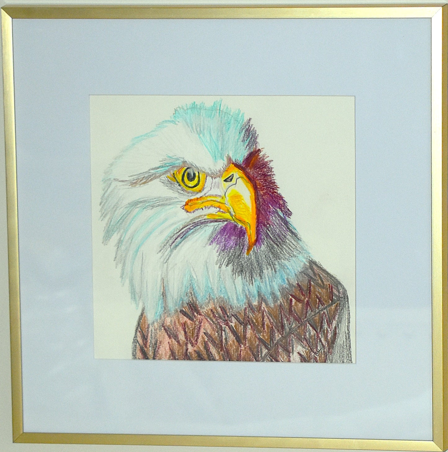 You Lookin' at Me an Original Painting by Lisa Godin