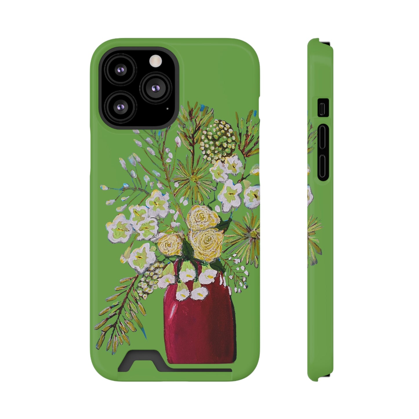 Fireworks Bouquet Phone Case With Card Holder