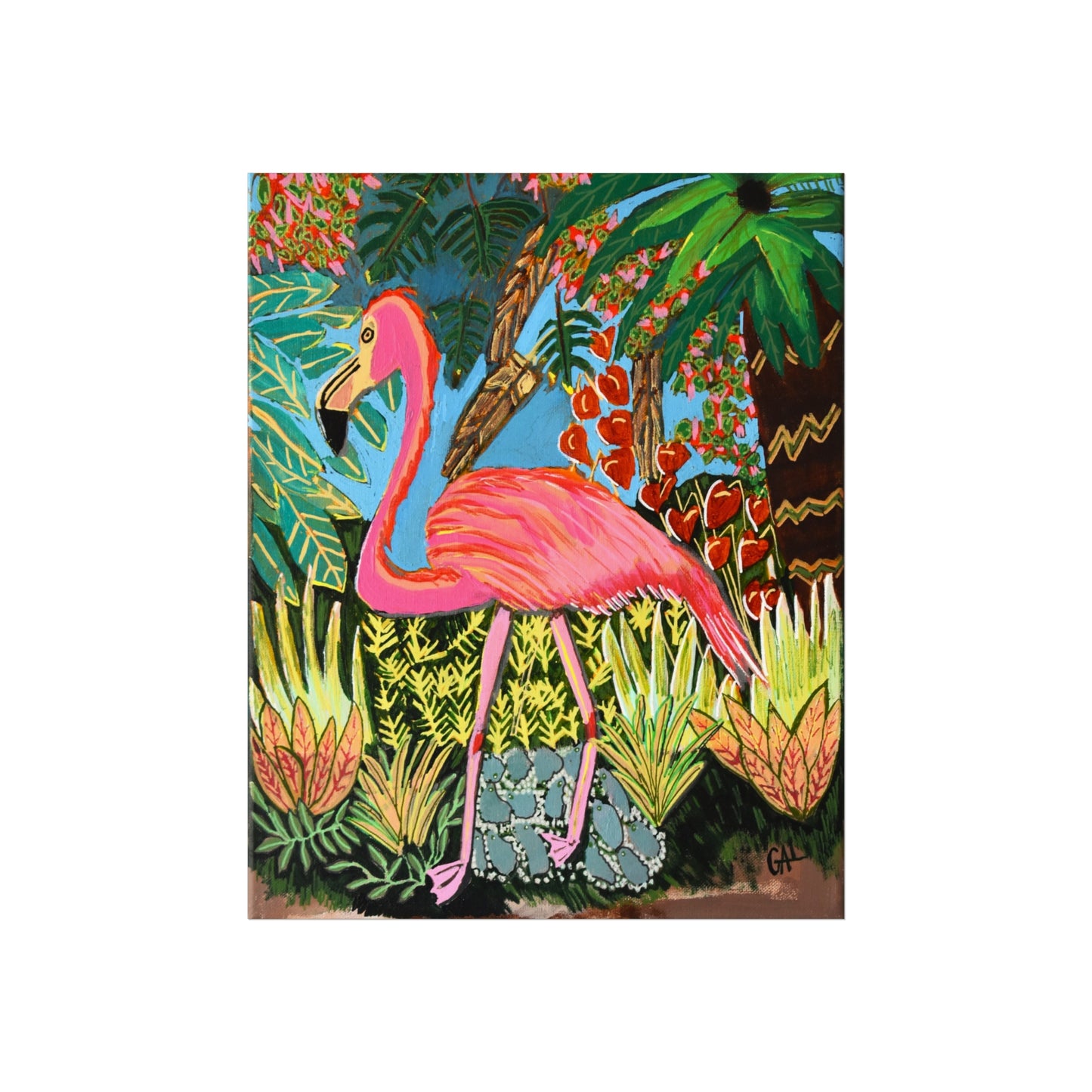 The Flamingo Giclée Fine Art Print