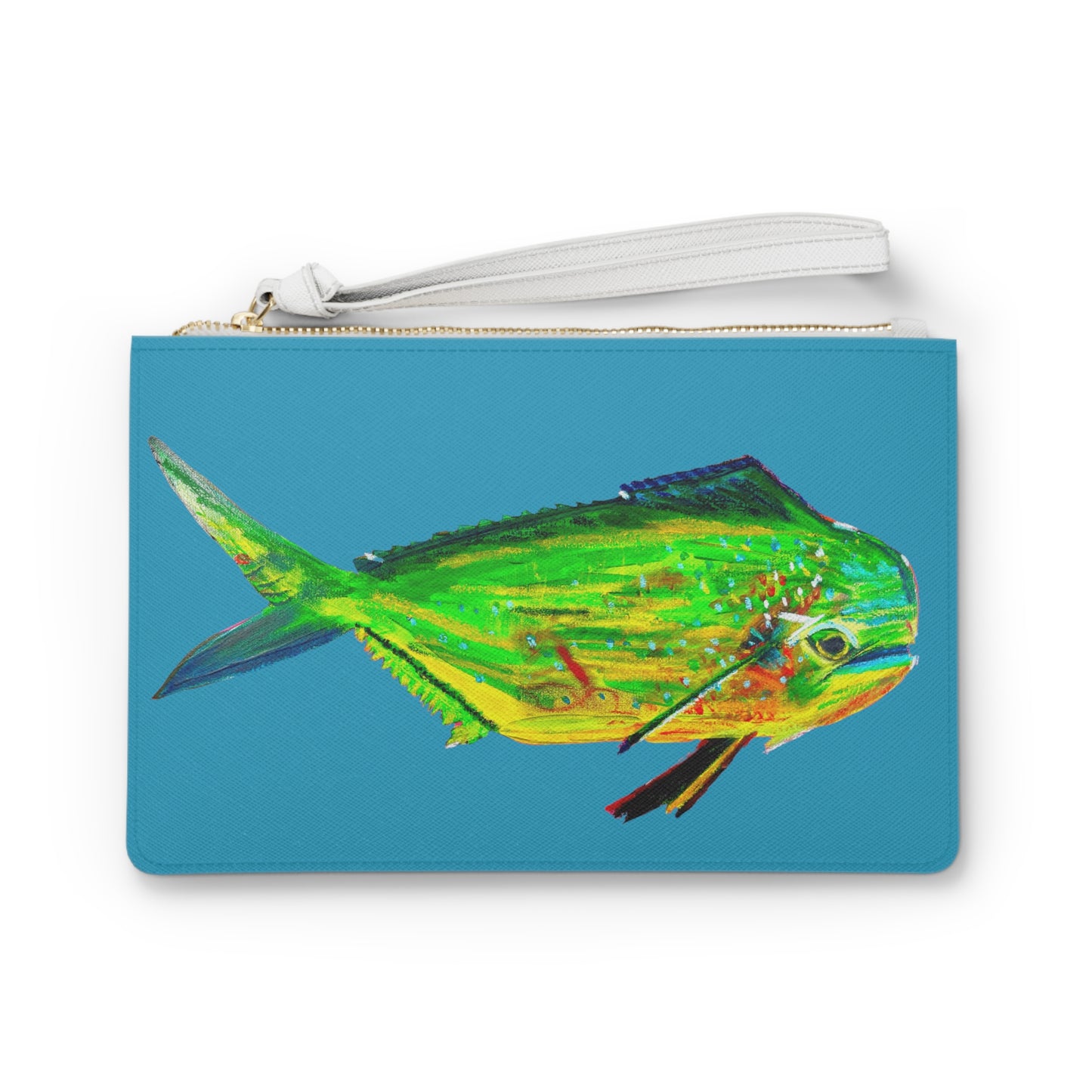 Mahi Mahi Clutch Bag Turquoise