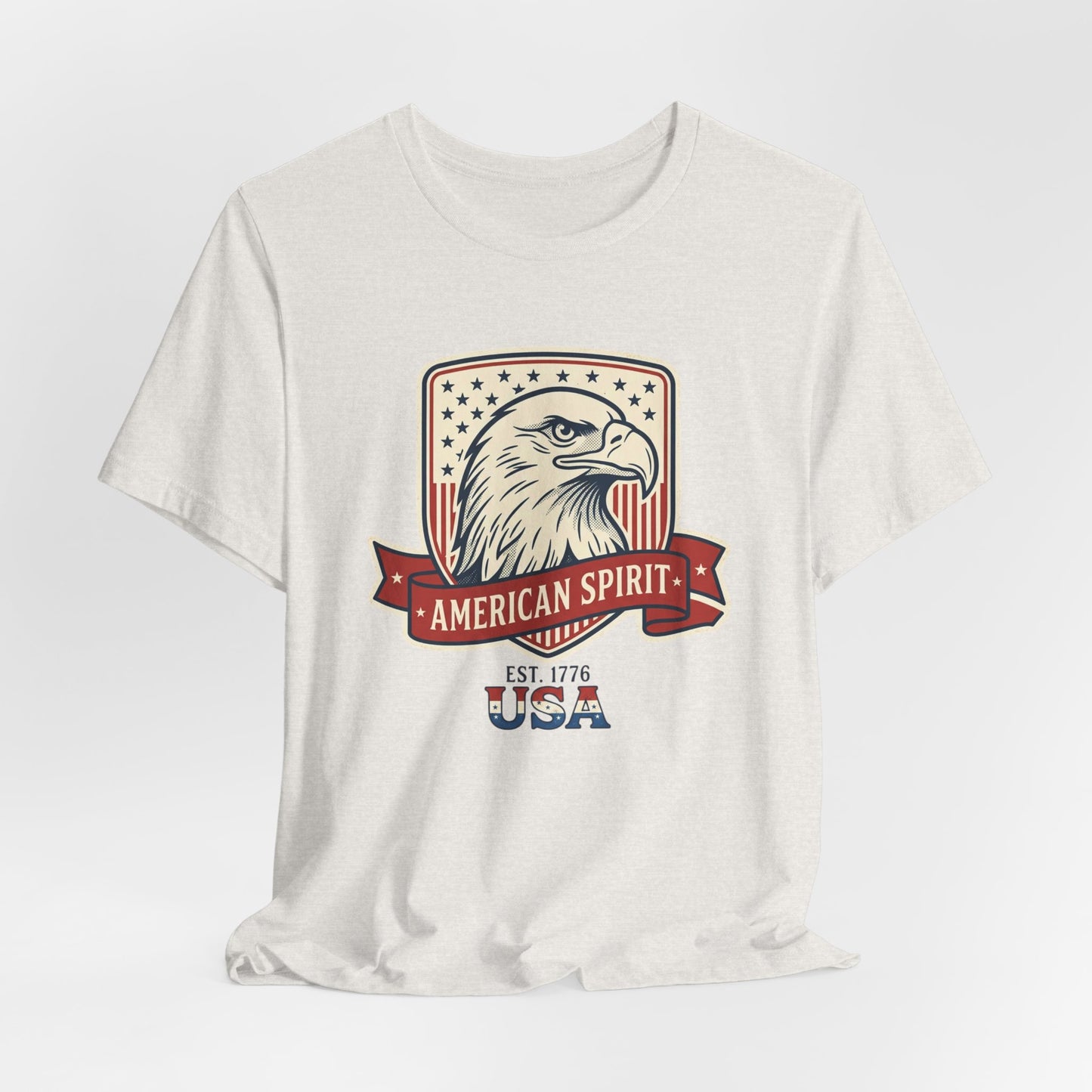 American Spirit Eagle Tee | Vintage Americana 4th of July Patriotic Shirt