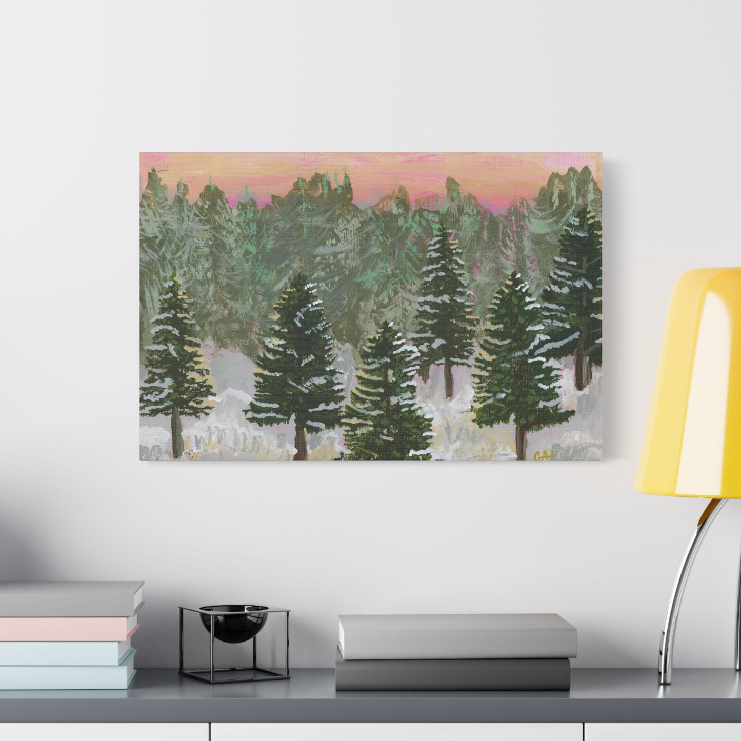 Winter Forest Canvas Print