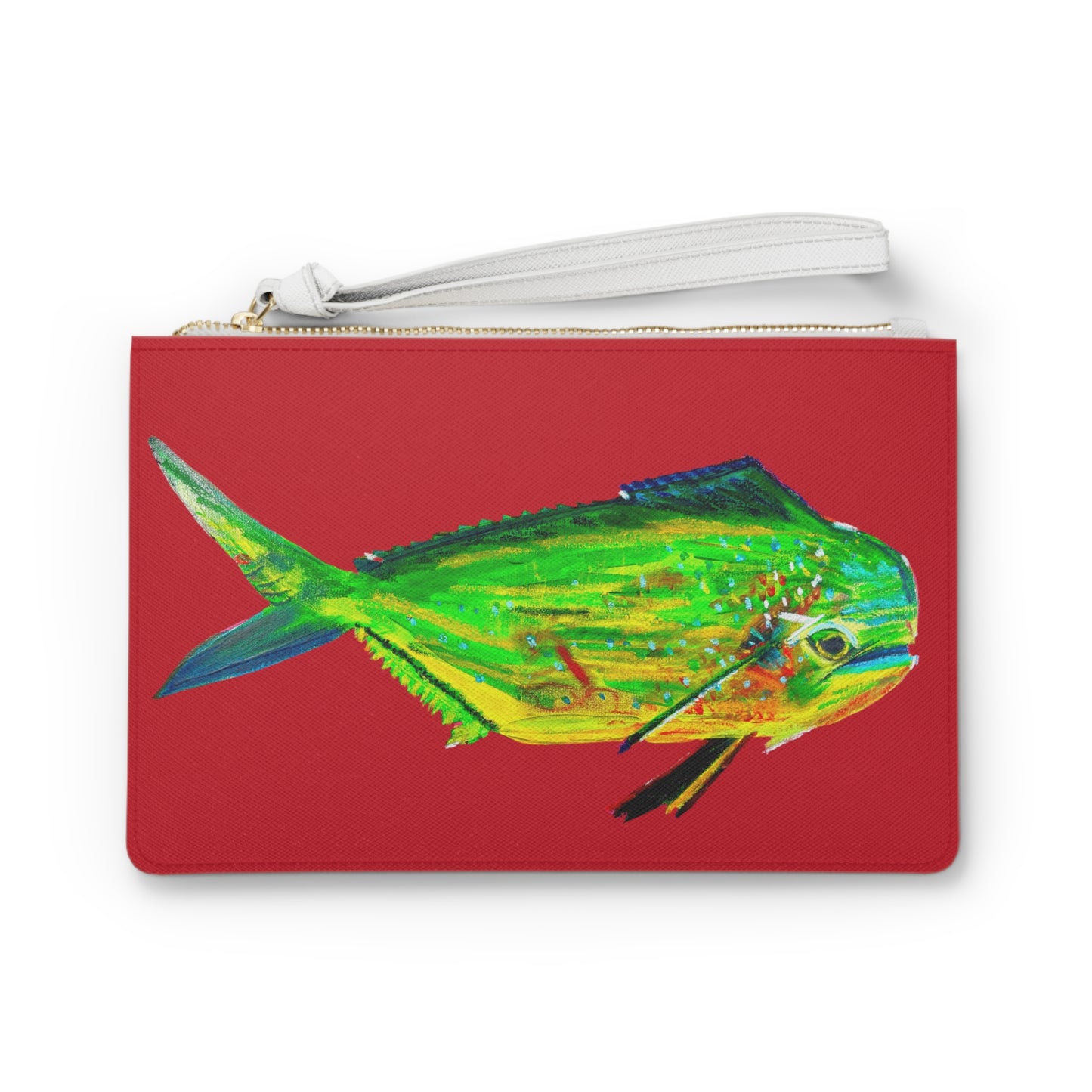 Mahi Mahi Clutch Bag Red