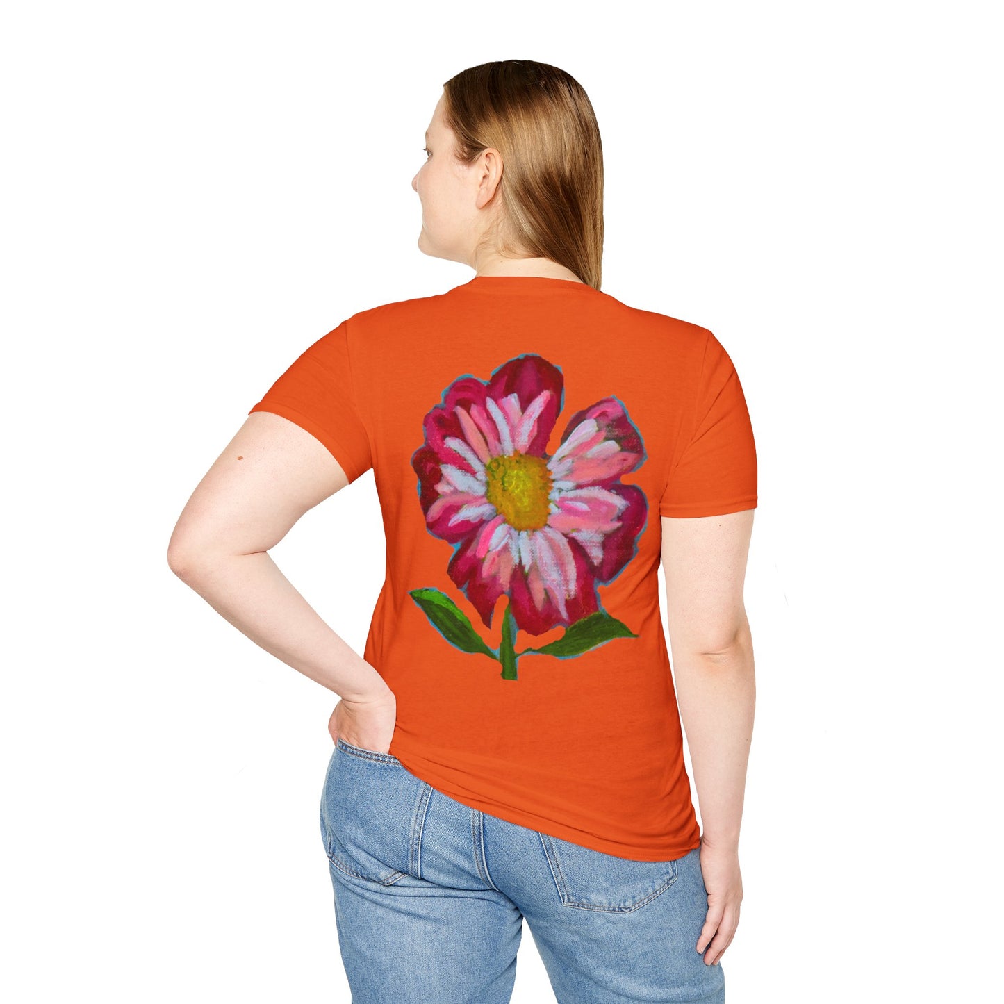 Dahlia Unisex Softstyle T-Shirt