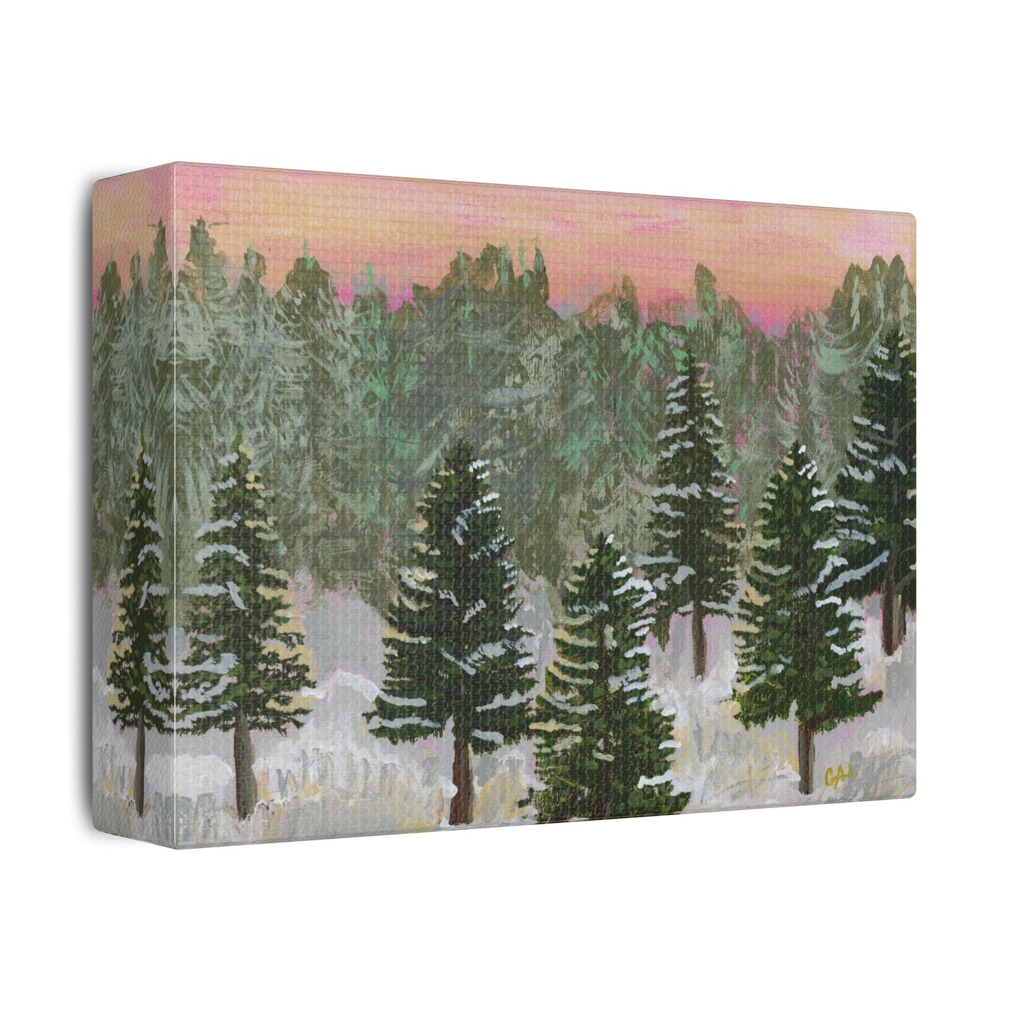 Winter Forest Canvas Print