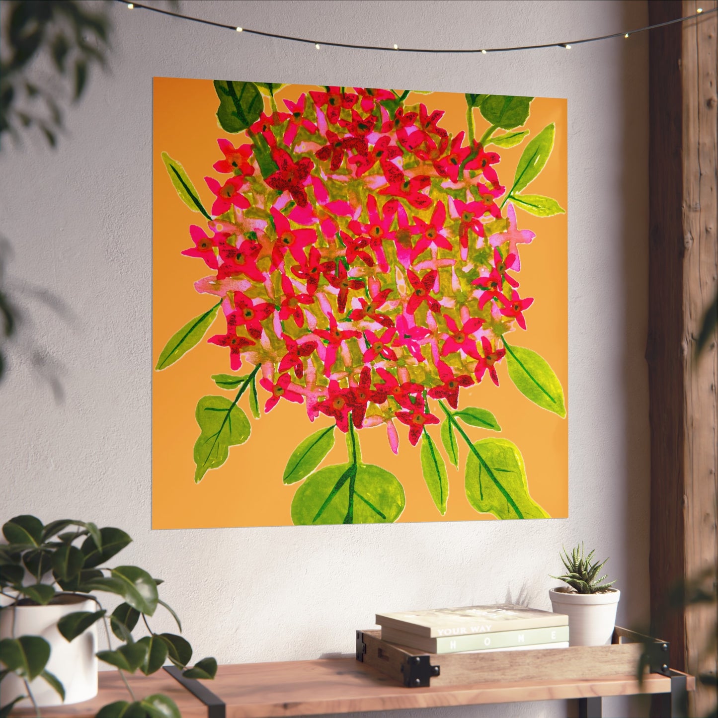 Hydrangea Stem Giclée Fine Art Print