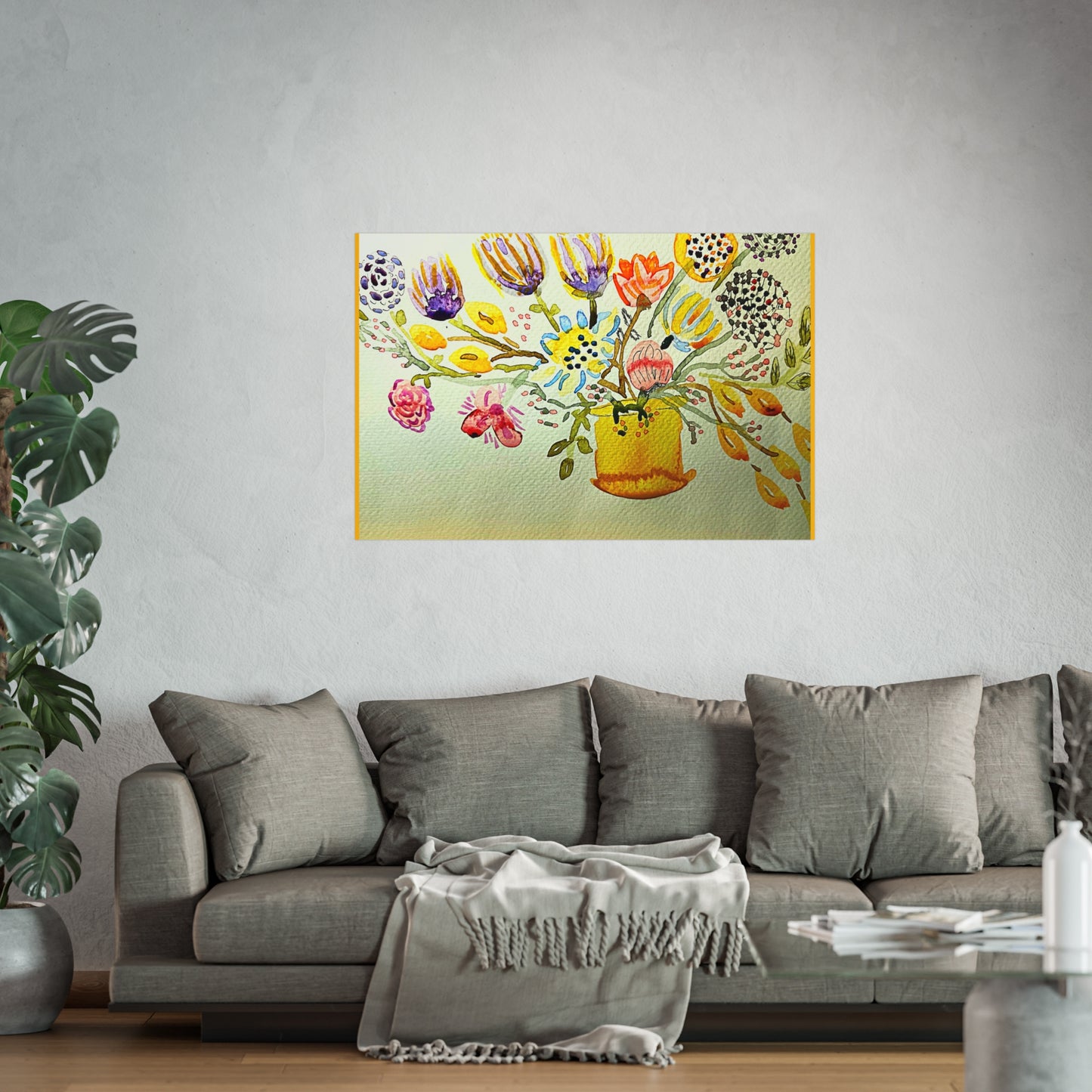 Big Bloom Bouquet  Giclée Fine Art Print