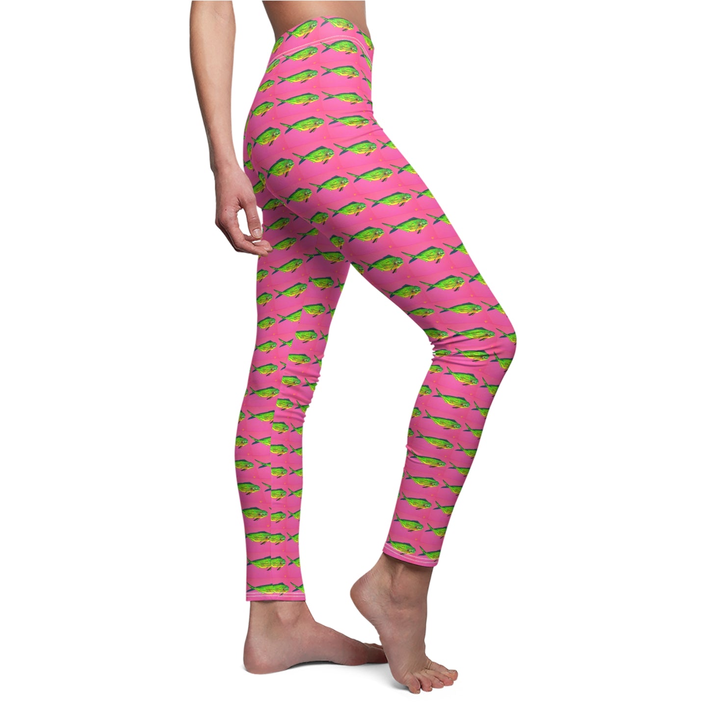 Colorful Mahi Mahi Women's Casual Leggings