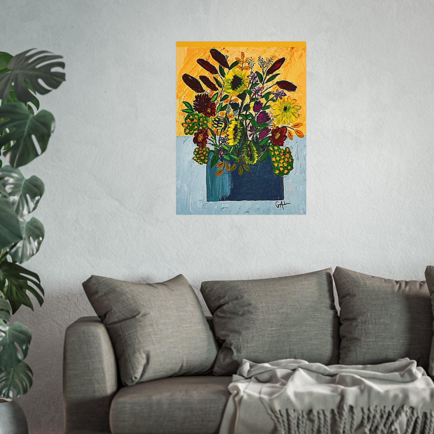 Big Fall Bouquet Giclée Fine Art Print