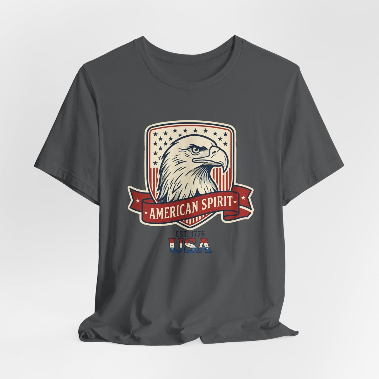 American Spirit Eagle Tee | Vintage Americana 4th of July Patriotic Shirt