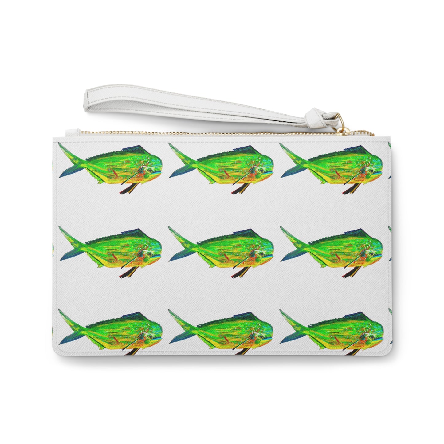 Mahi Mahi Clutch Bag White