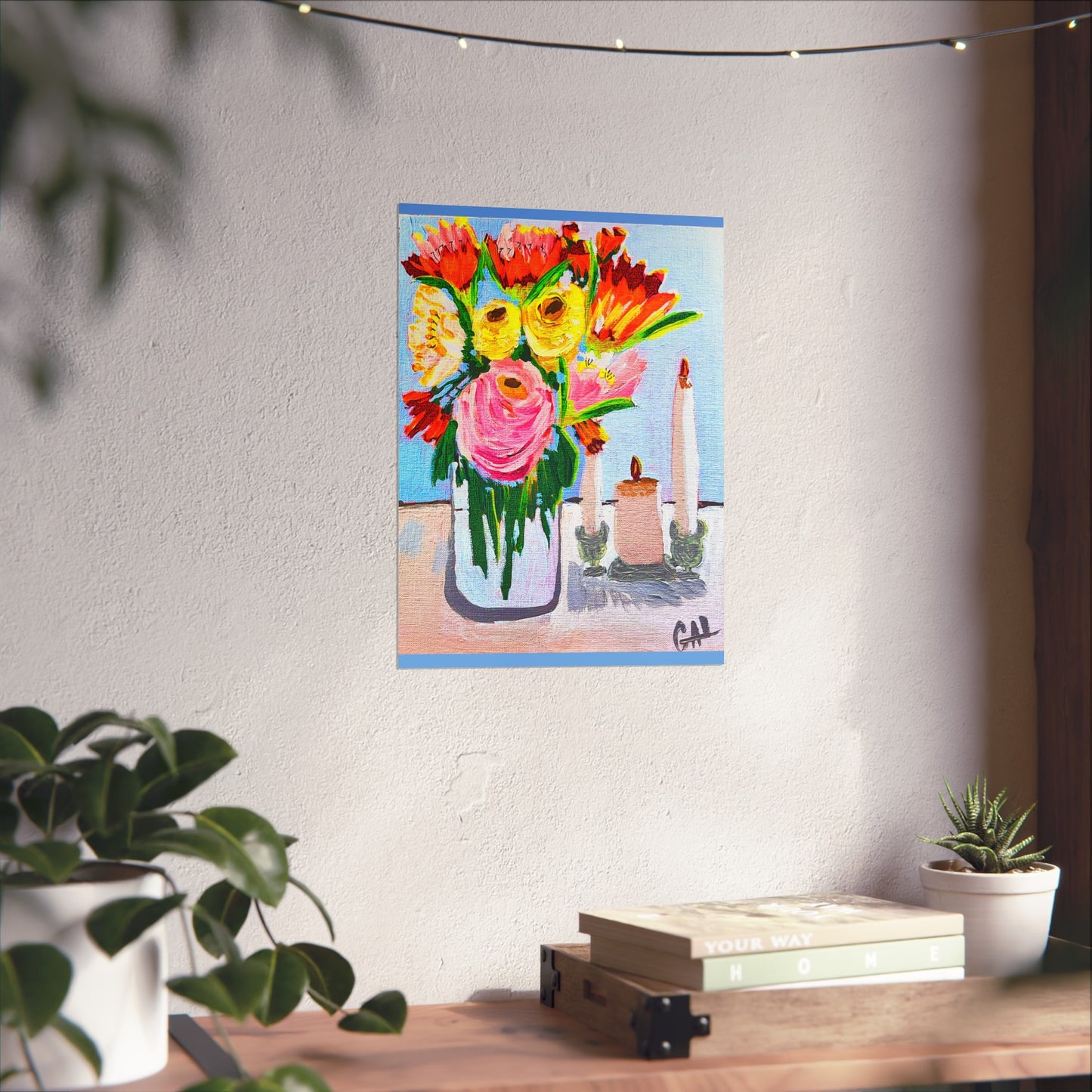 A Mother's Day Card for My Aunt Giclée Fine Art Print