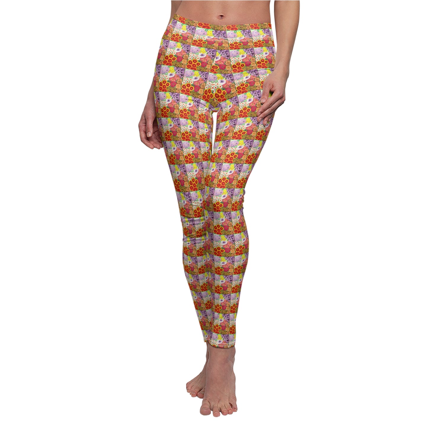 'Garden Blanket' Women's Casual Leggings