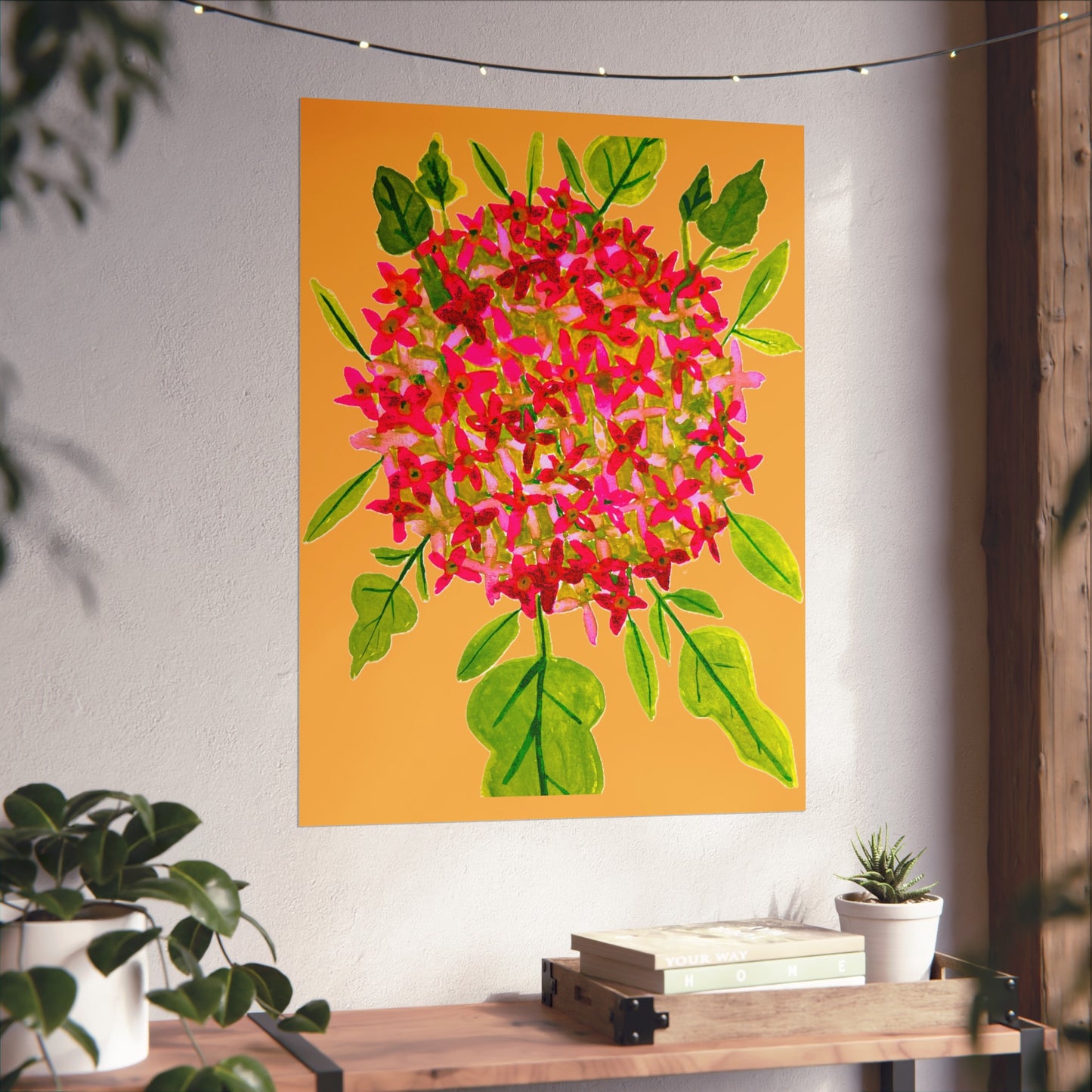 Hydrangea Stem Giclée Fine Art Print