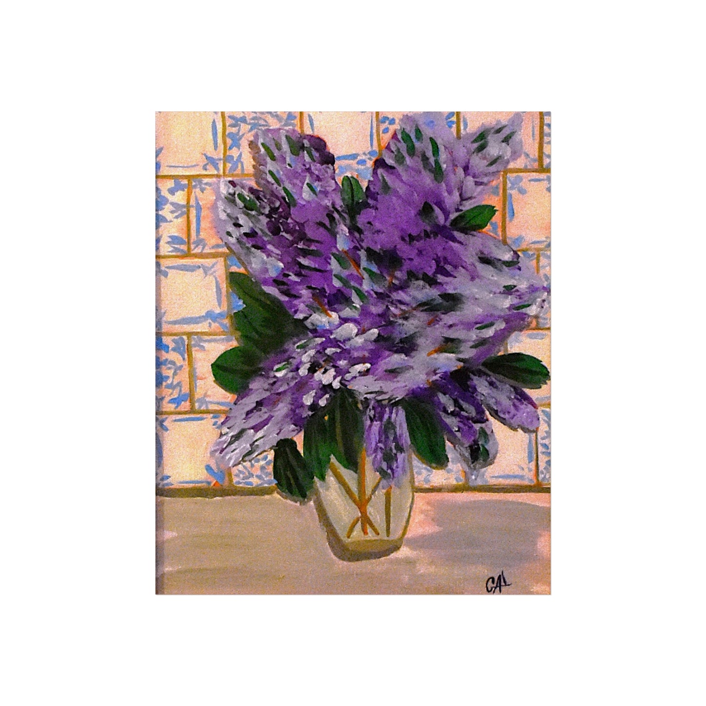 Lilac Bouquet Giclée Fine Art Print