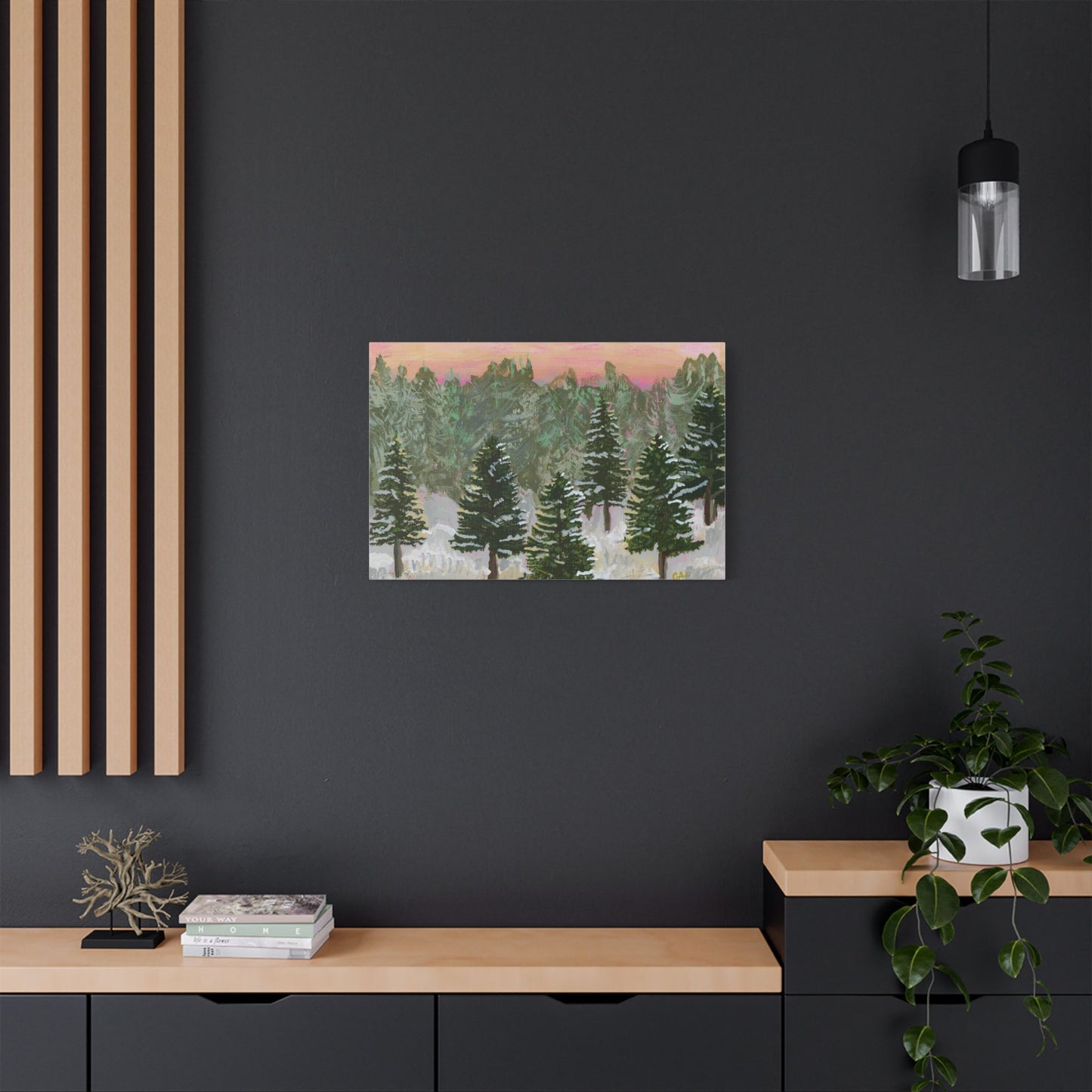 Winter Forest Canvas Print