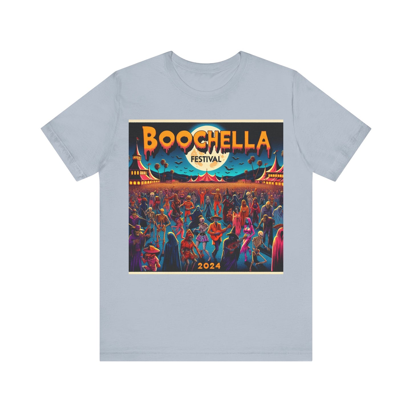 BOOchella Festival 2024 Unisex Jersey Short Sleeve Tee