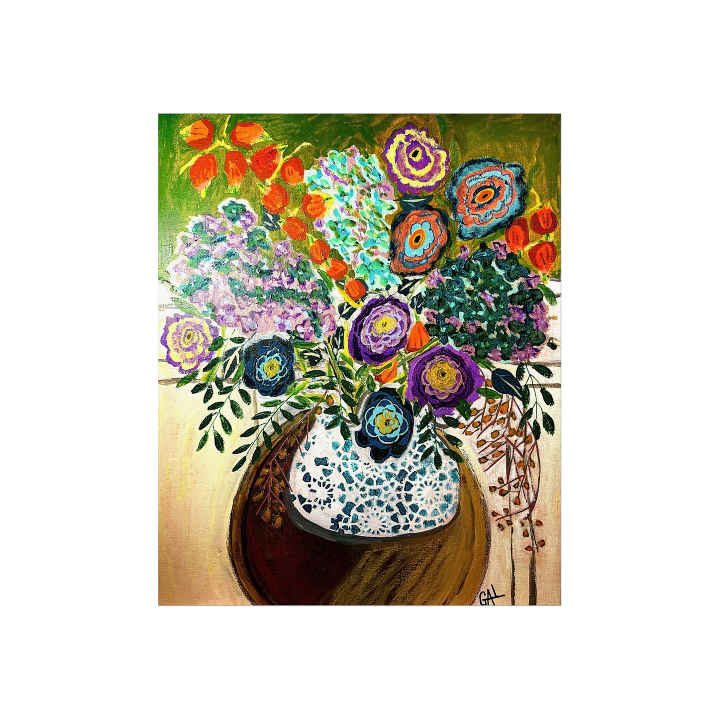 Hydrangea Bouquet Giclée Fine Art Print