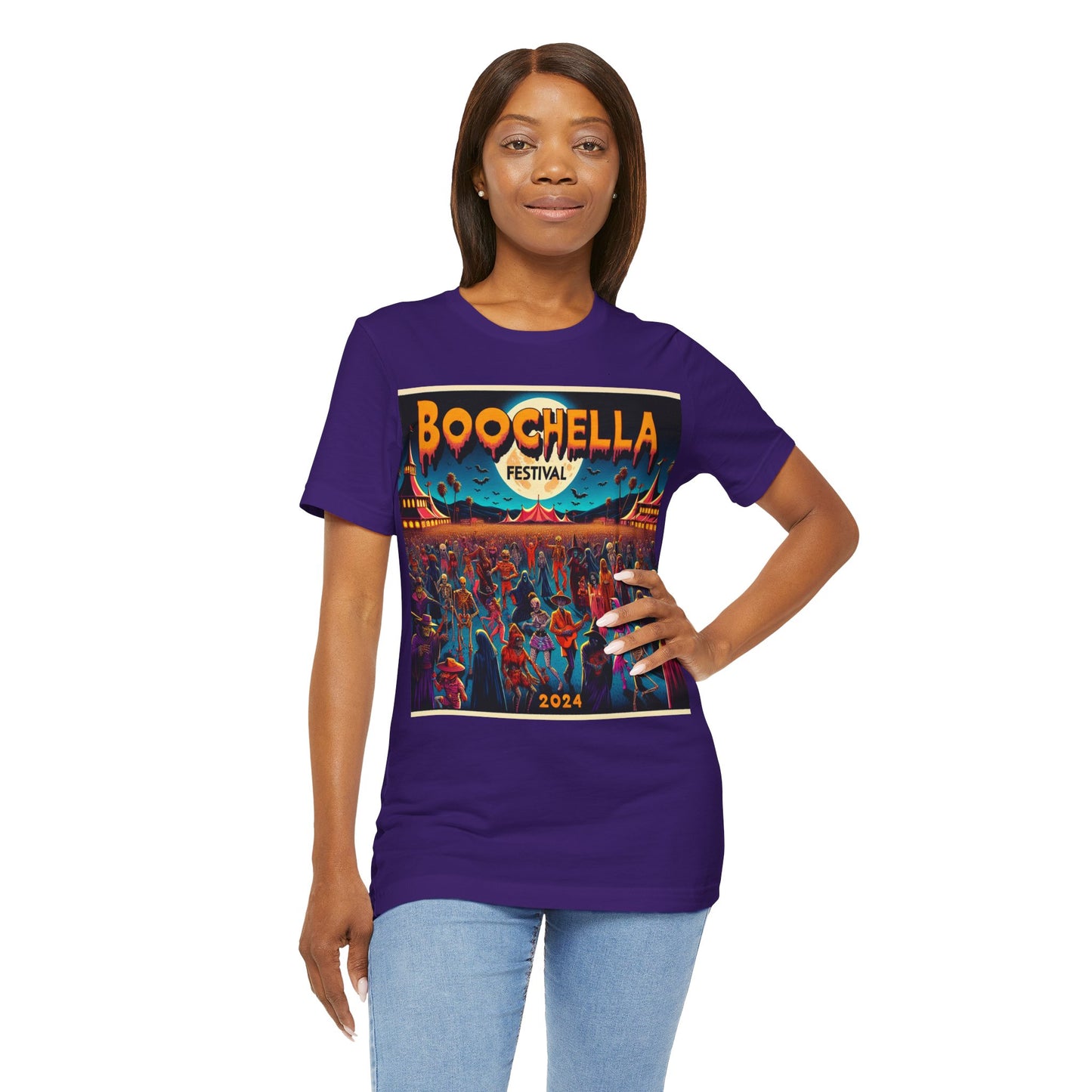 BOOchella Festival 2024 Unisex Jersey Short Sleeve Tee