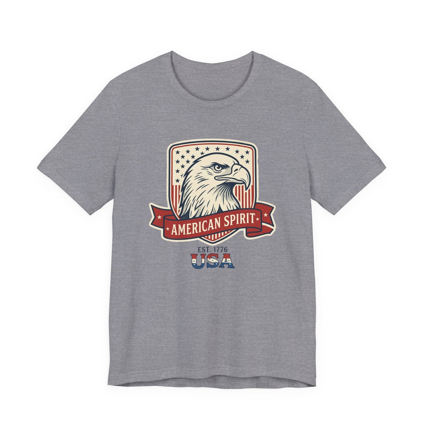 American Spirit Eagle Tee | Vintage Americana 4th of July Patriotic Shirt