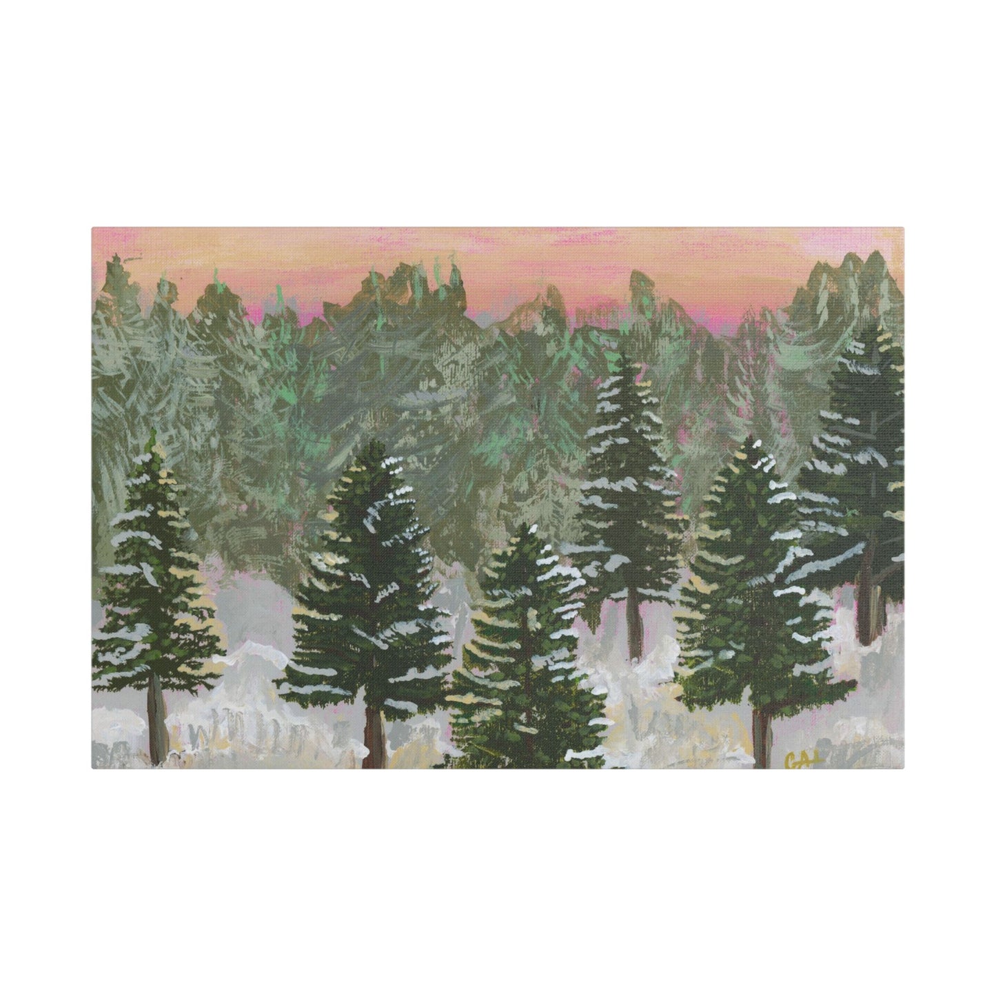 Winter Forest Canvas Print