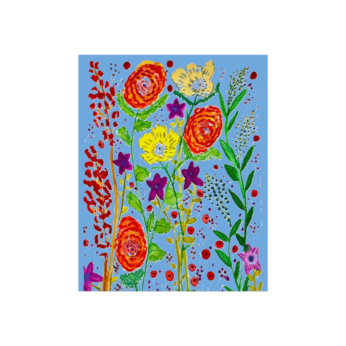 Field of Flowers Giclée Fine Art Print