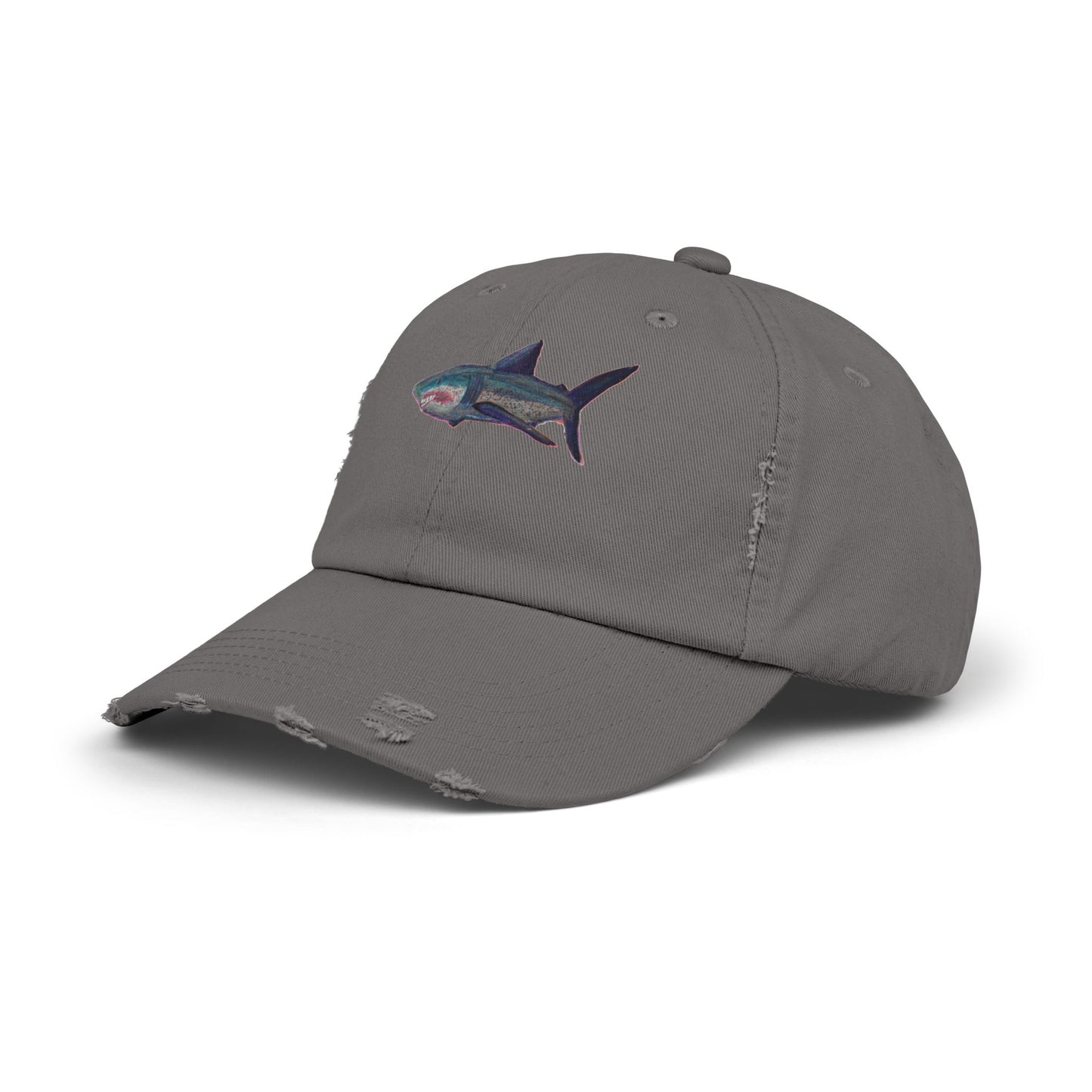 Shark Tank Unisex Distressed Cap